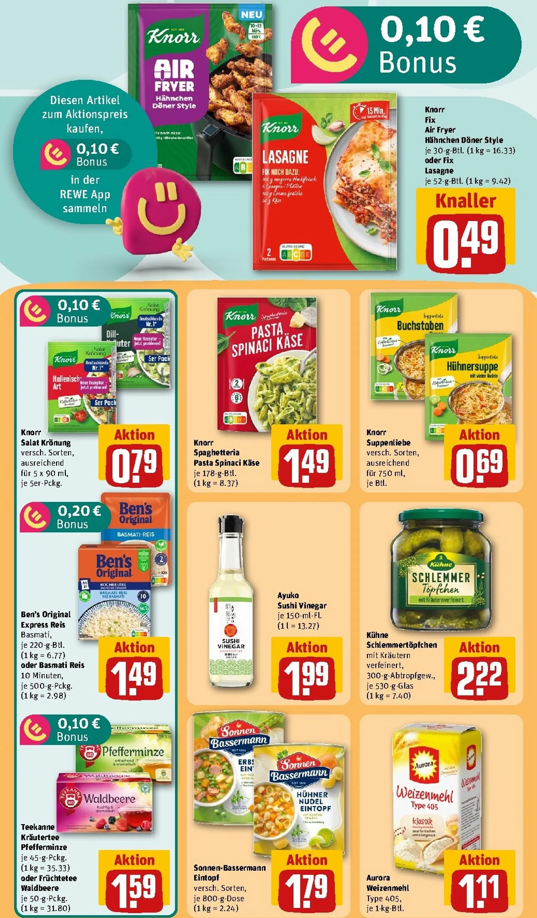 Die REWE Jubelwochen Mega Angebote, mega sparen! von 28. September bis 4. Oktober 2026 - Prospekt seite 22