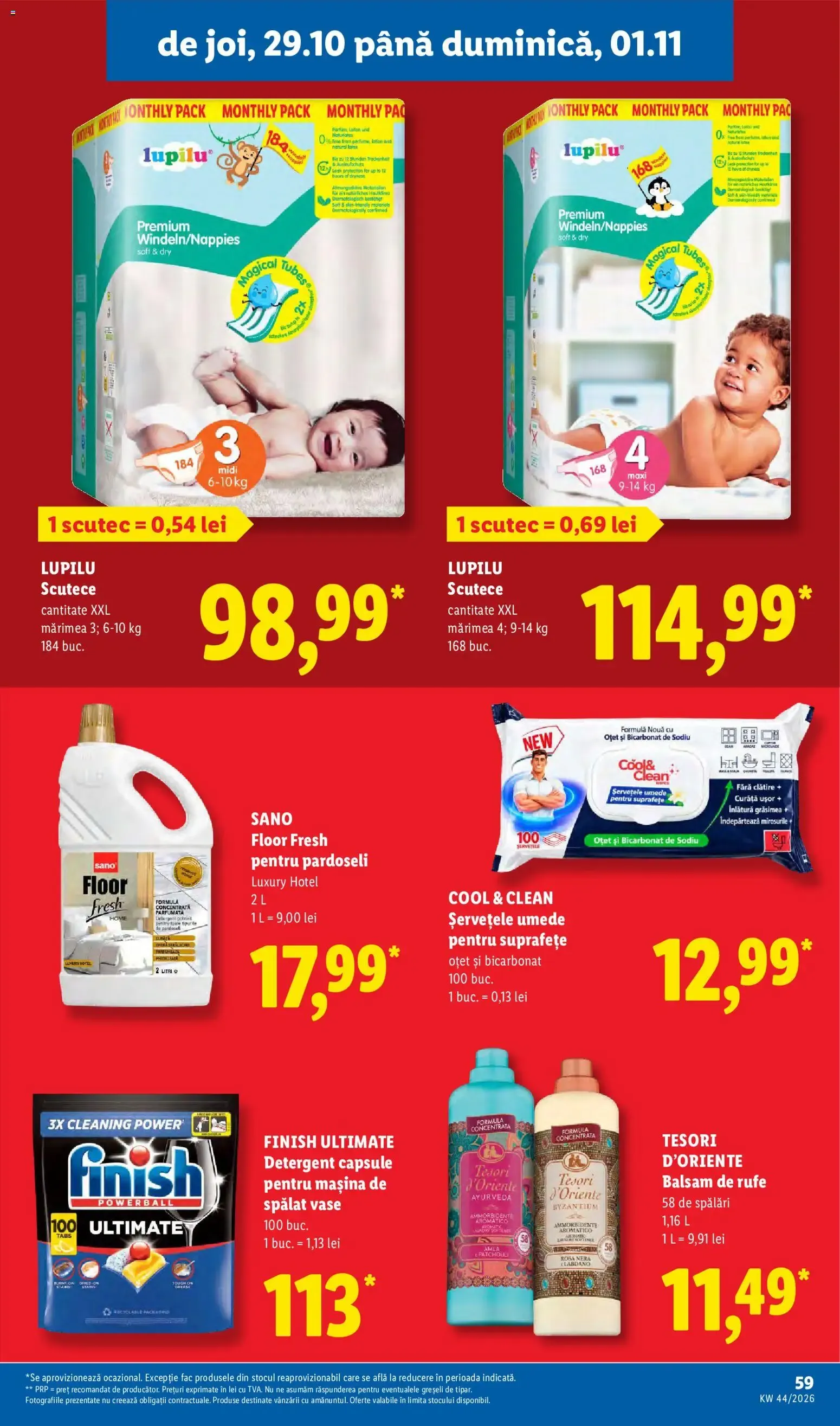 Catalog Catalog LIDL 26.10.2026 - Oferta și Revista online de la 26 octombrie până la 1 noiembrie 2026 - Revista Pagina 59