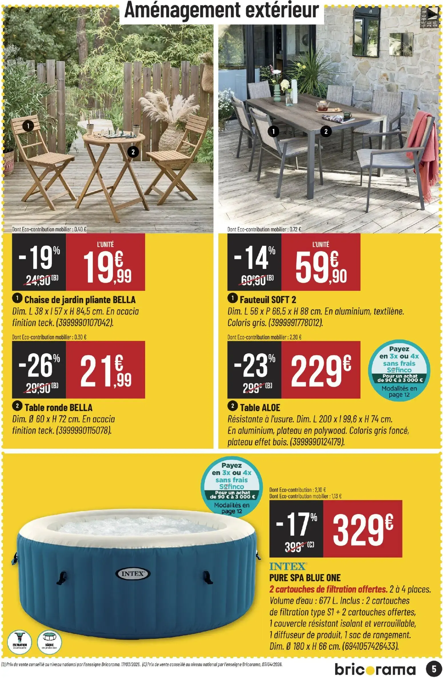 Bricorama catalogue à partir du 17/06/2026 - promo en ligne du 17 juin au 28 juin 2026 - Catalogue page 5