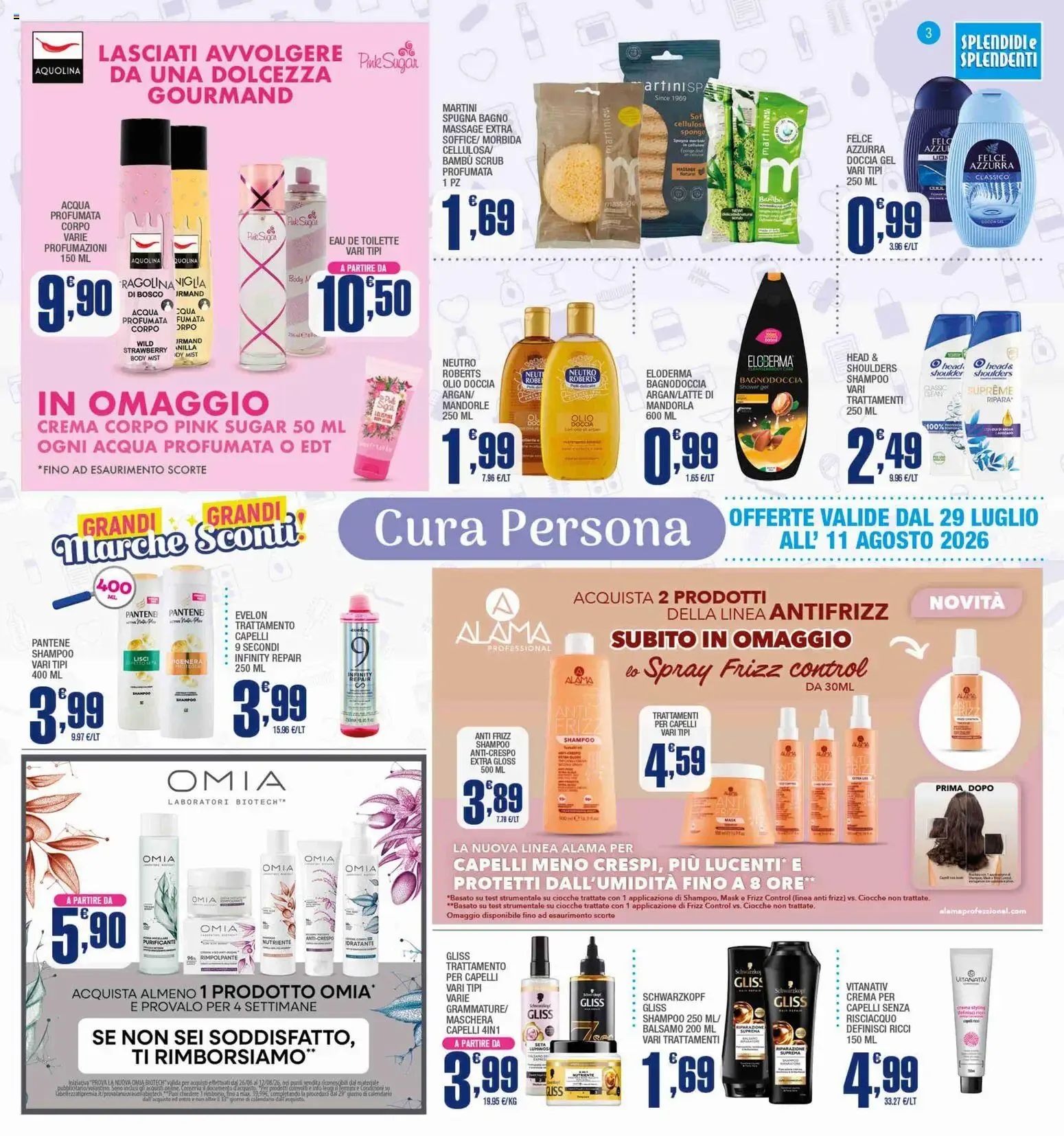 Splendidi e Splendenti volantino dal 29/07/2026 - online Offerte da 29 luglio a 11 agosto di 2026 - Pagina del volantino 3