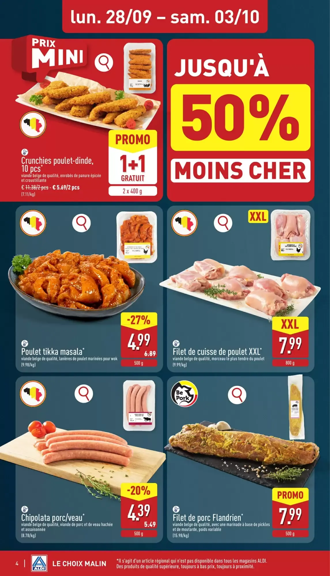 ALDI Dépliant week 40 van 28 september tot 3 oktober 2026 - folder pagina 4