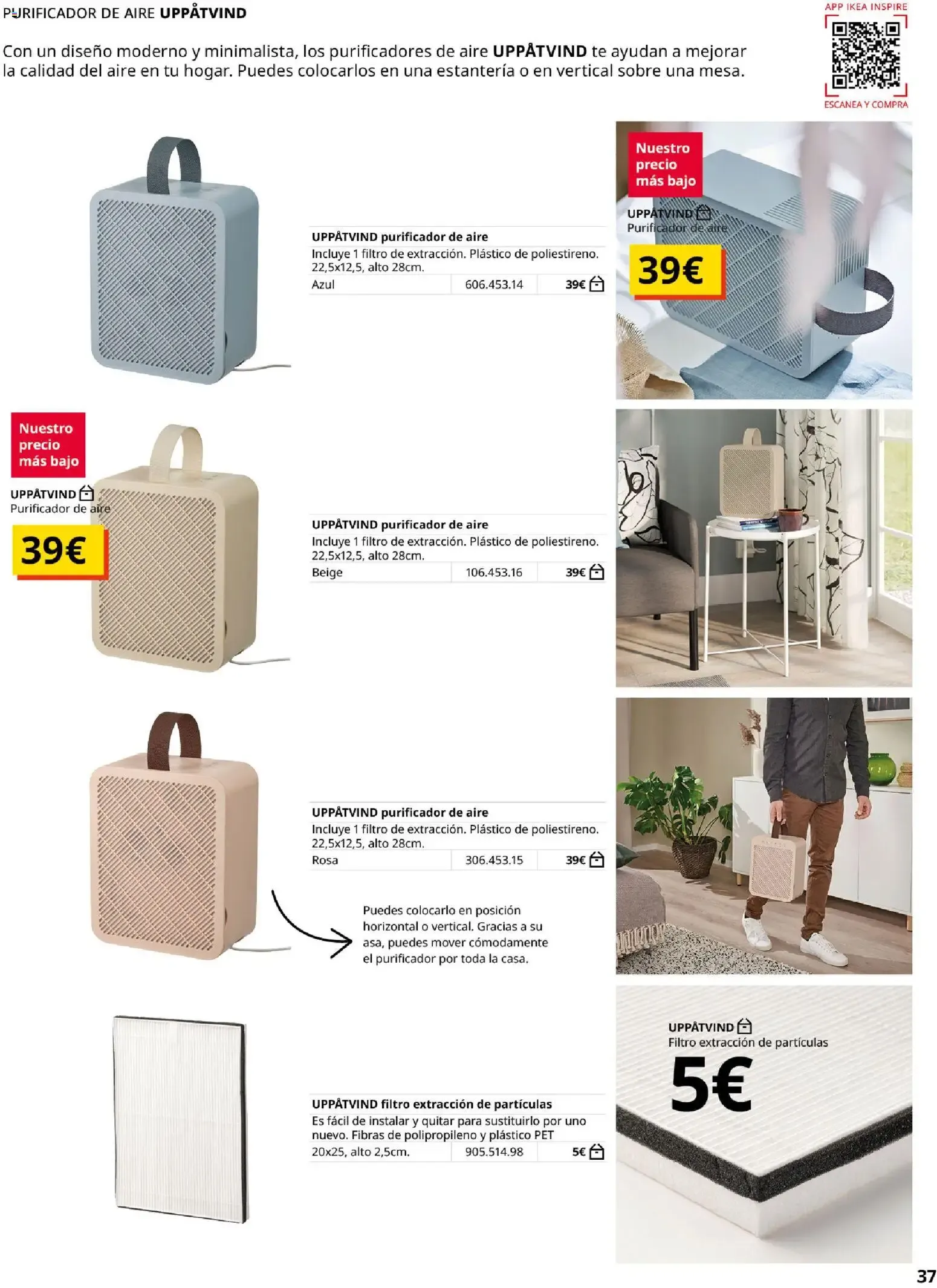 Catálogo de IKEA - Guía de Compra Iluminación y Sonido para tu Hogar 29 de septiembre al 31 de enero 2027 - Página 37