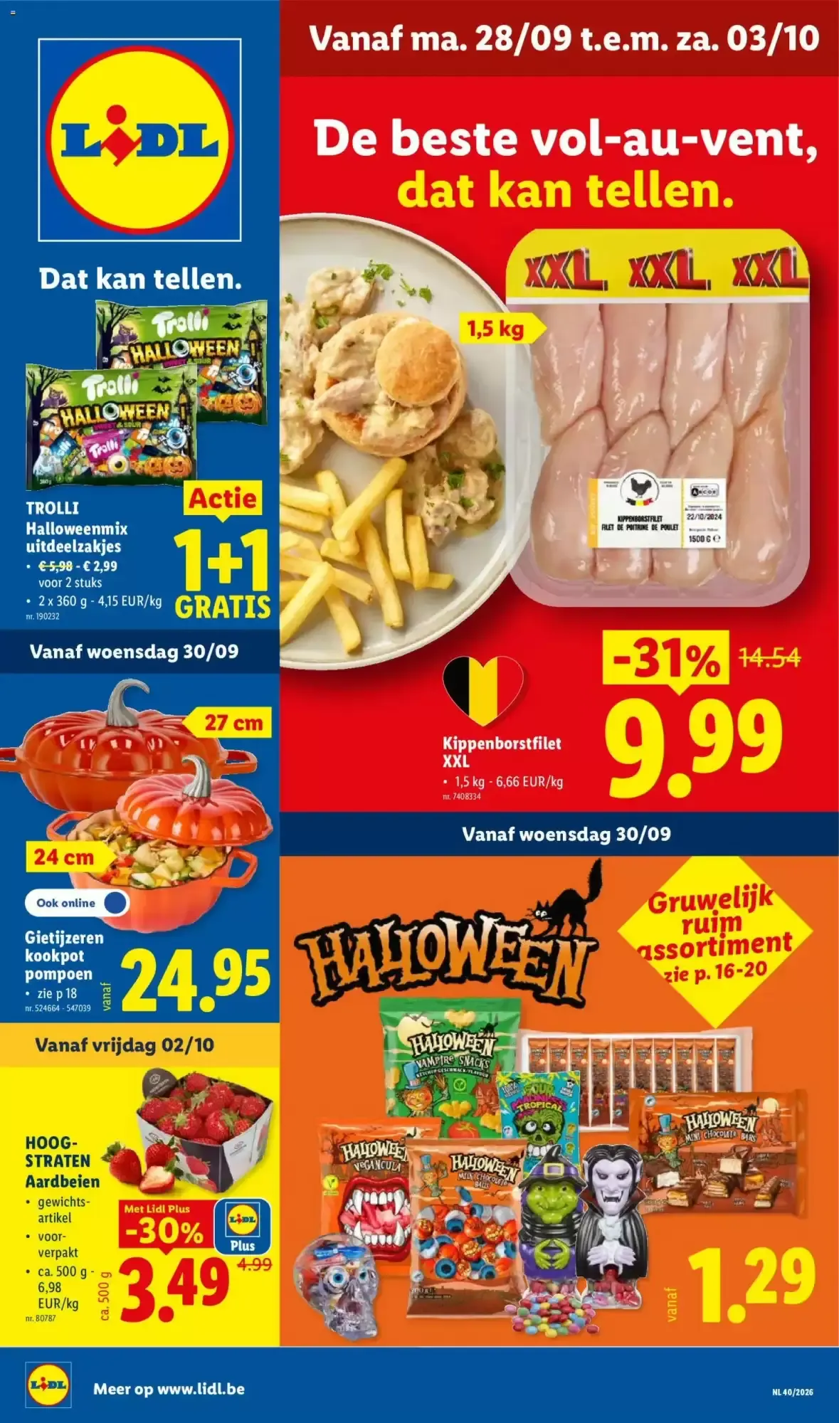 Lidl folder week 40 van 28 september tot 3 oktober 2026 - folder pagina 1