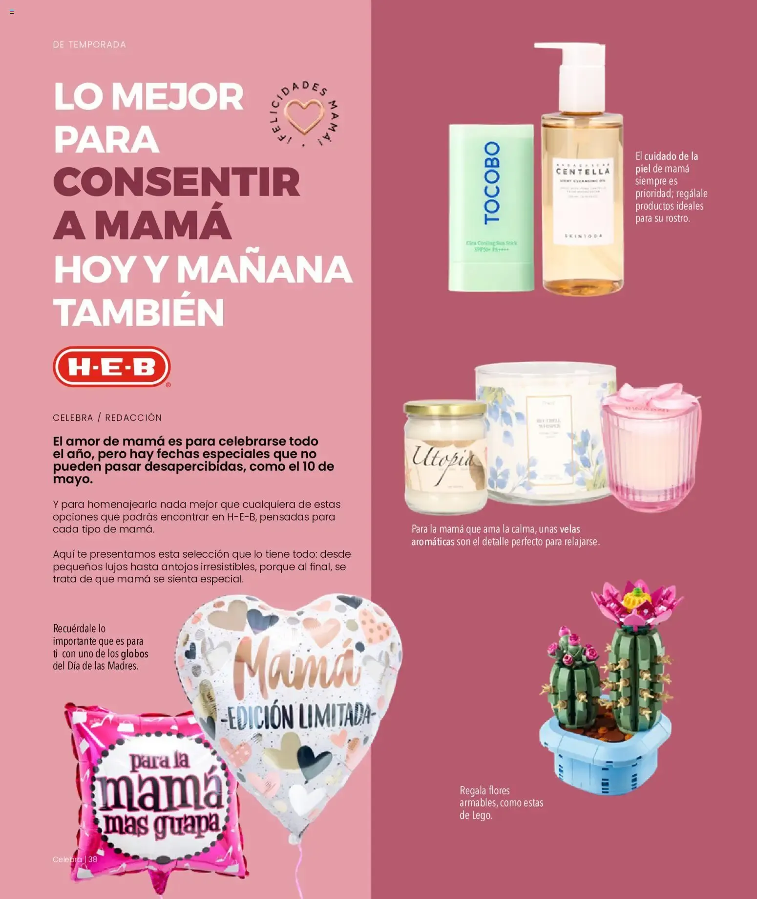 Catálogo de H-E-B folleto Celebra (01/05/2026 - 30/06/2026) - catálogo en línea 1 de mayo al 30 de junio 2026 - Pagina 38