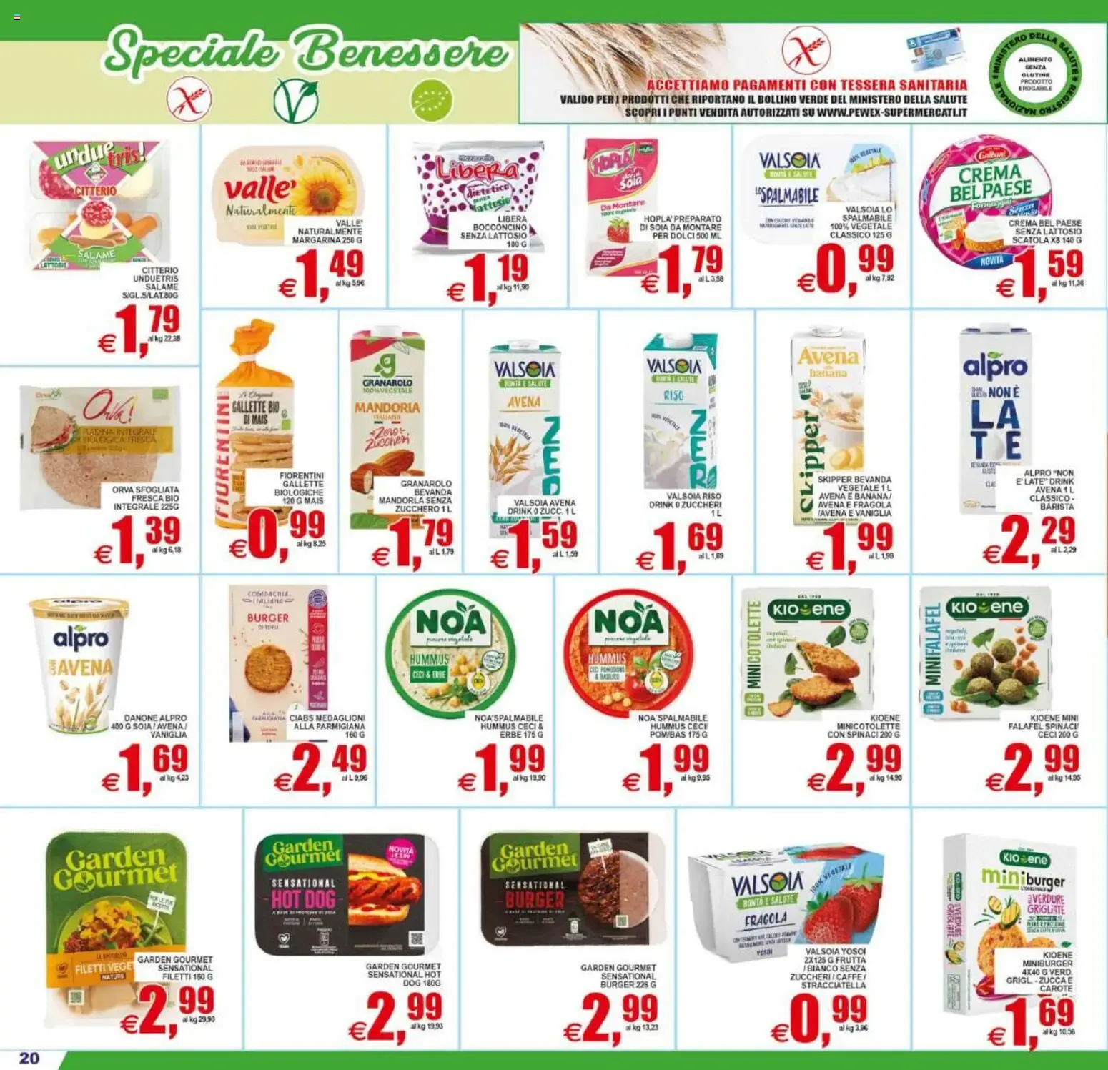 Volantino Pewex - Tutto a 0,99€ da 31 luglio a 11 agosto di 2026 - Pagina del volantino 20