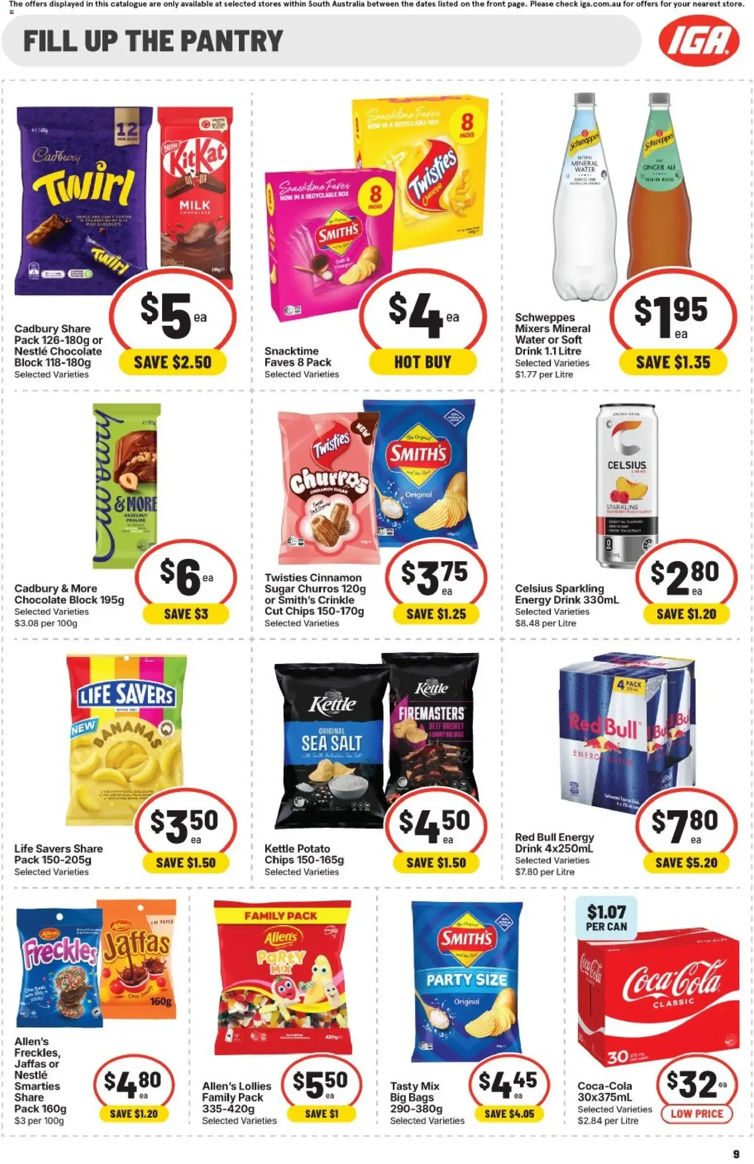 IGA catalogue valid from 07/10/2026 > Online Australia - Catalogue valid from 7 October to 13 October 2026 - page 9