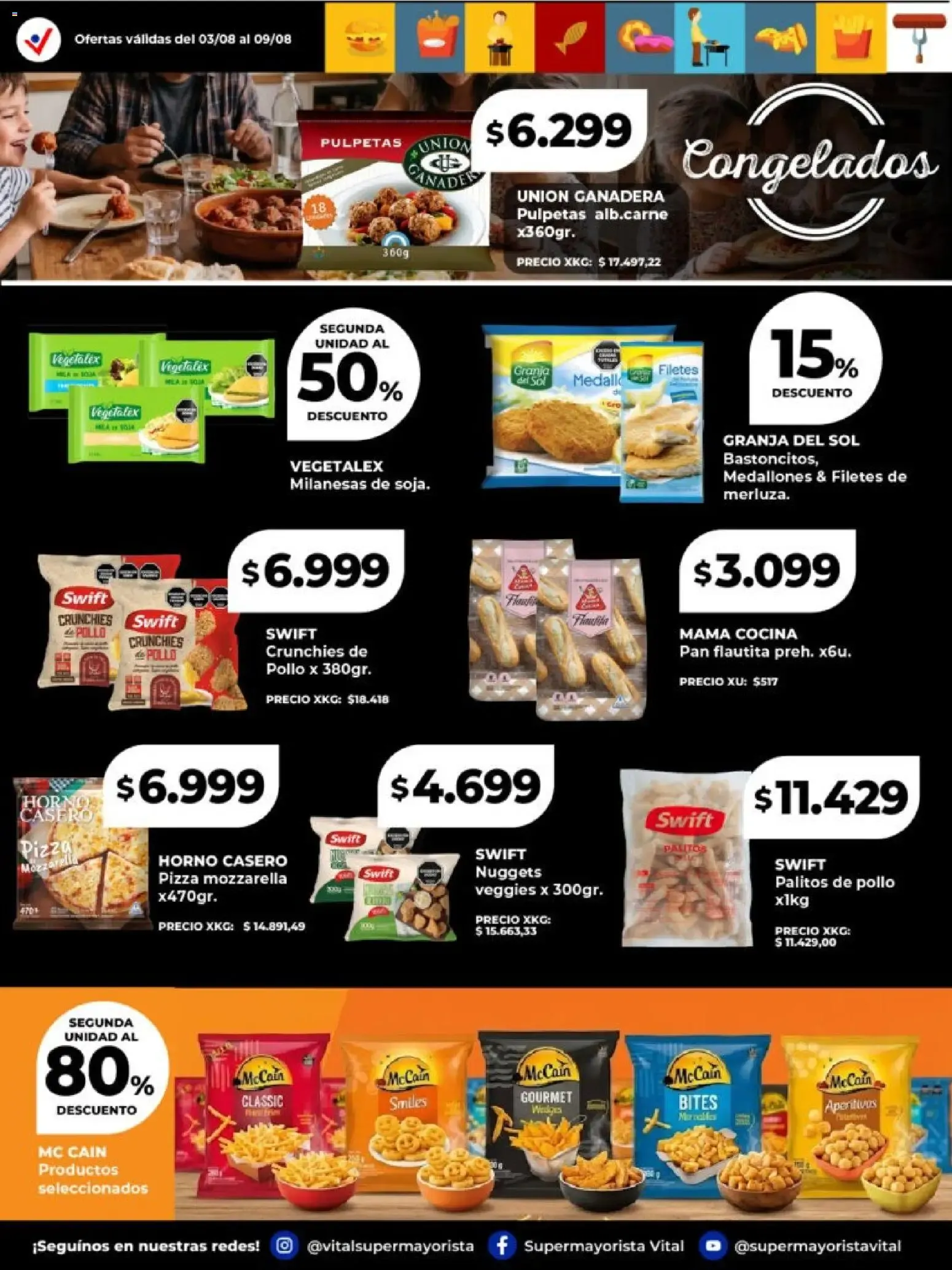 Ofertas de Vital - Especial de frescos || del 03/08/2026 - 09/08/2026 || Catálogo 3 de agosto al 9 de agosto 2026 - Página 7 del catálogo