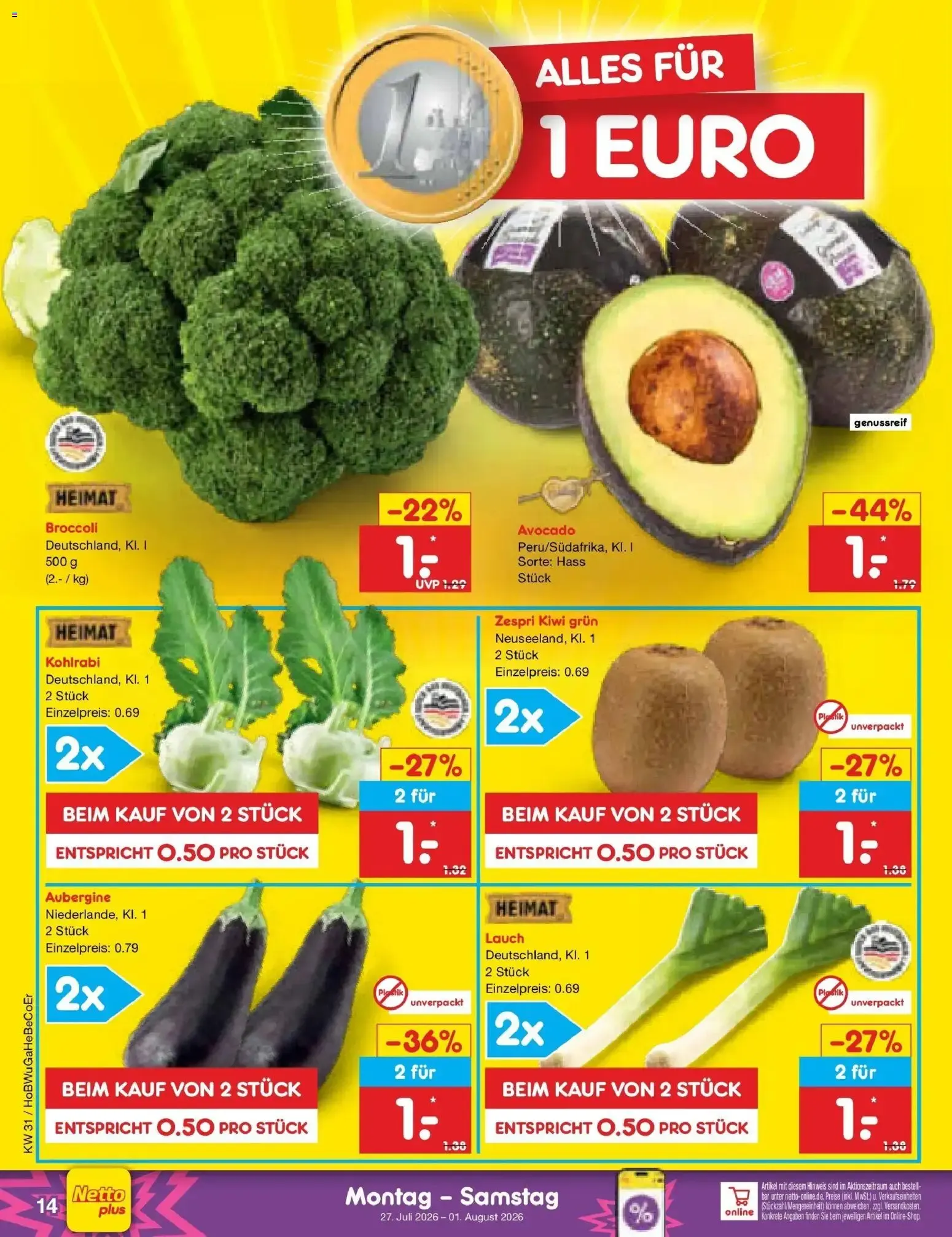 Netto Marken-Discount Prospekt Leipzig (ab 27.07.2026) » Angebote von 27. Juli bis 1. August 2026 - Prospekt seite 24