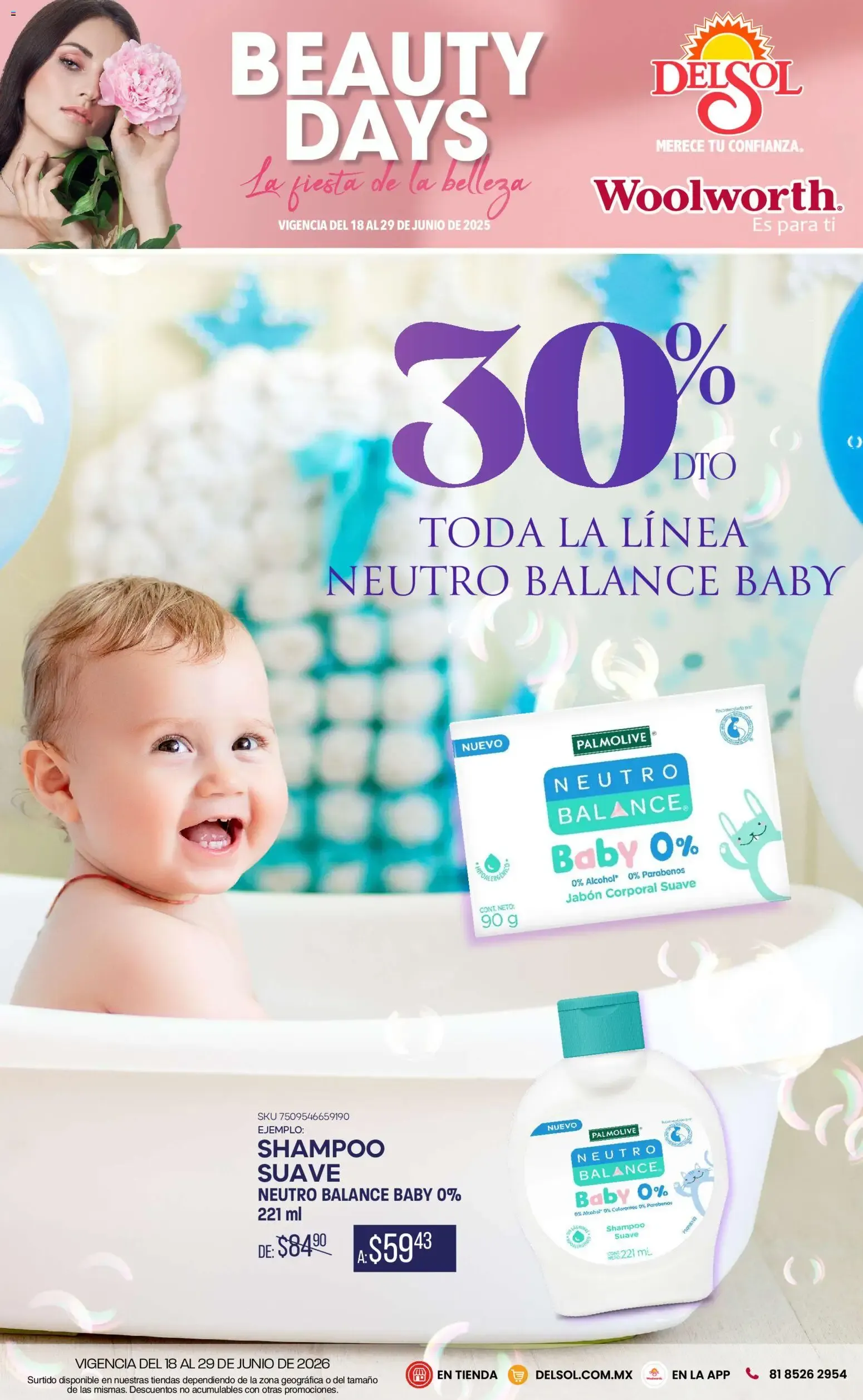 Catálogo de Del Sol y Woolworth catálogo Beauty Days (18/06/2026 - 29/06/2026) - catálogo en línea 18 de junio al 29 de junio 2026 - Pagina 6
