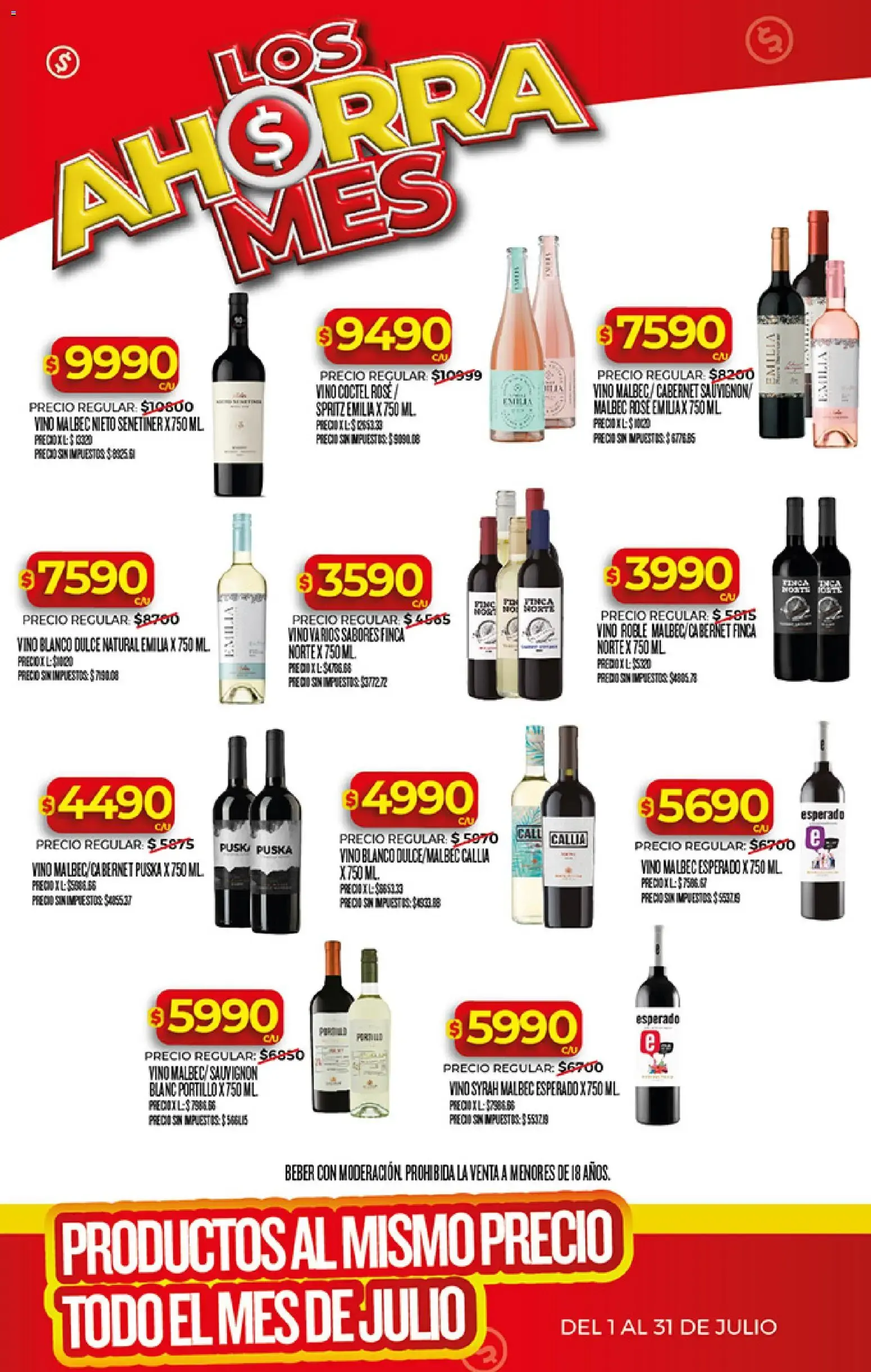 Ofertas de Los Ahorra Mes 1 de julio al 31 de julio 2026 - Página 14 del catálogo
