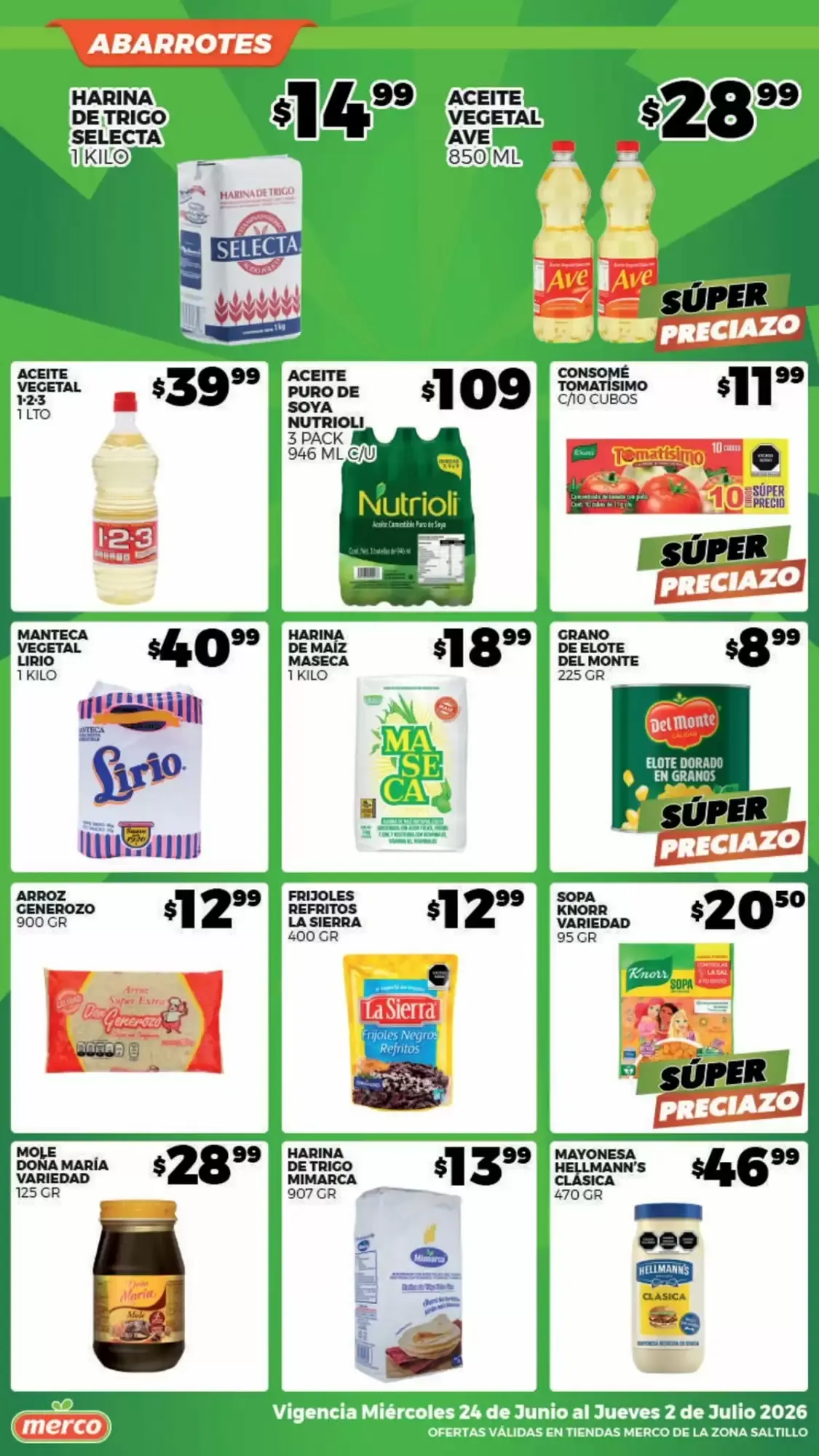 Catálogo de Folleto Merco 24 de junio al 2 de julio 2026 - Pagina 8