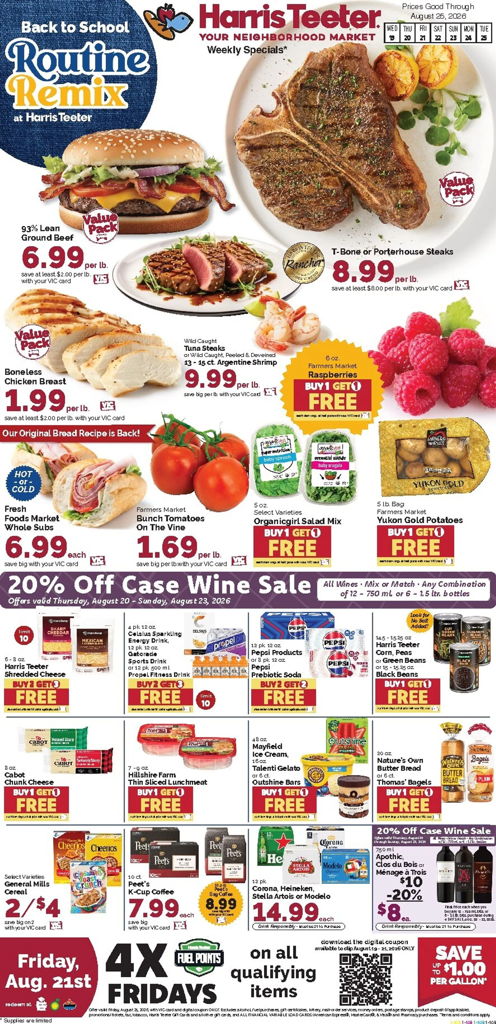 Weekly ad Back to School Routine Remix - Weekly Specials from August 19 to August 25 2026 - Page 1