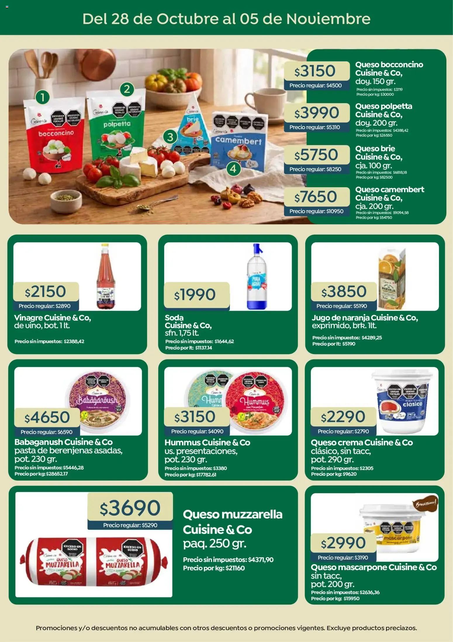 Ofertas de Vea - Ofertas de Marca Propia del 28/10 al 05/11 28 de octubre al 5 de noviembre 2026 - Página 4 del catálogo