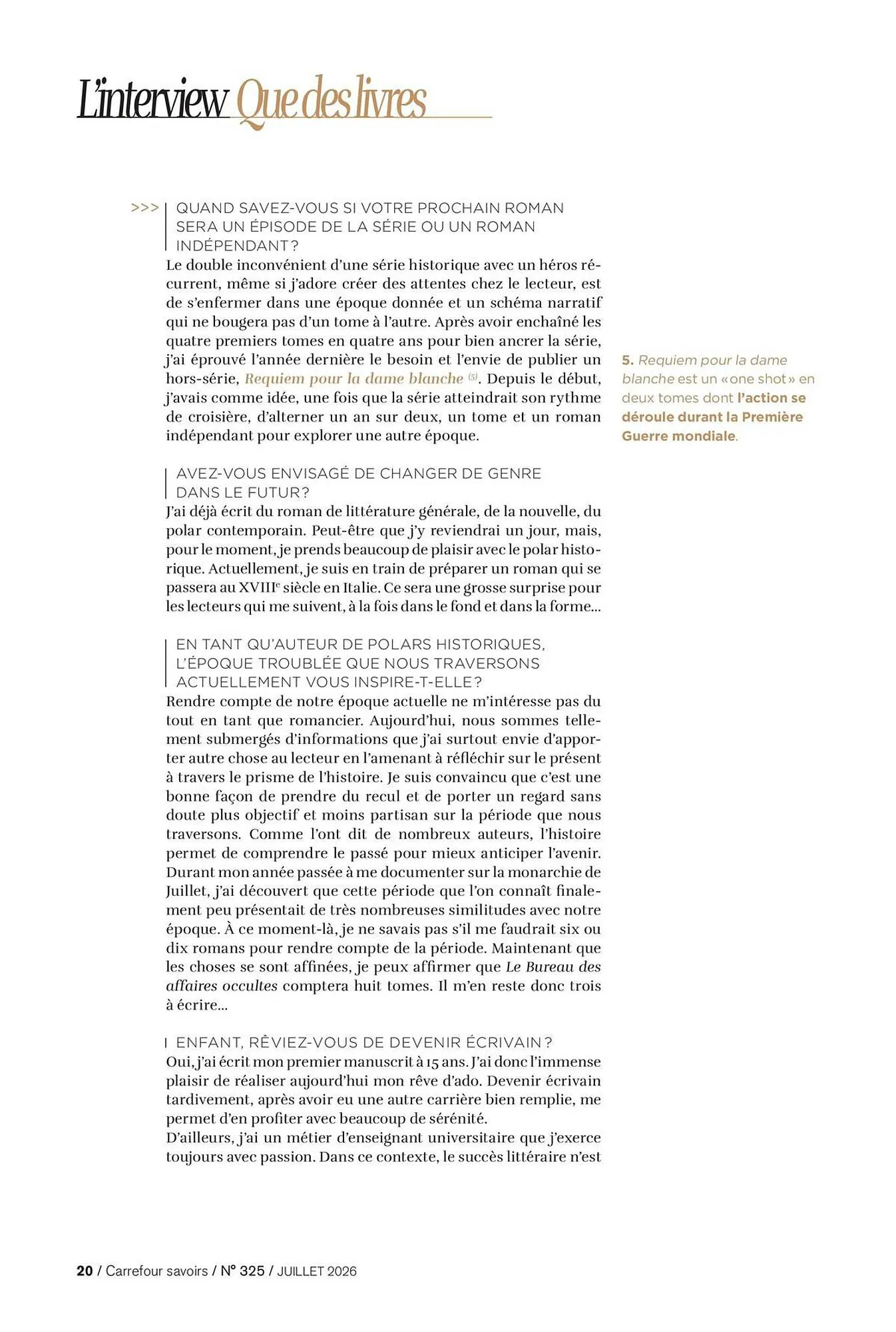 Carrefour SAVOIRS du 3 juillet au 31 juillet 2026 - Catalogue page 20