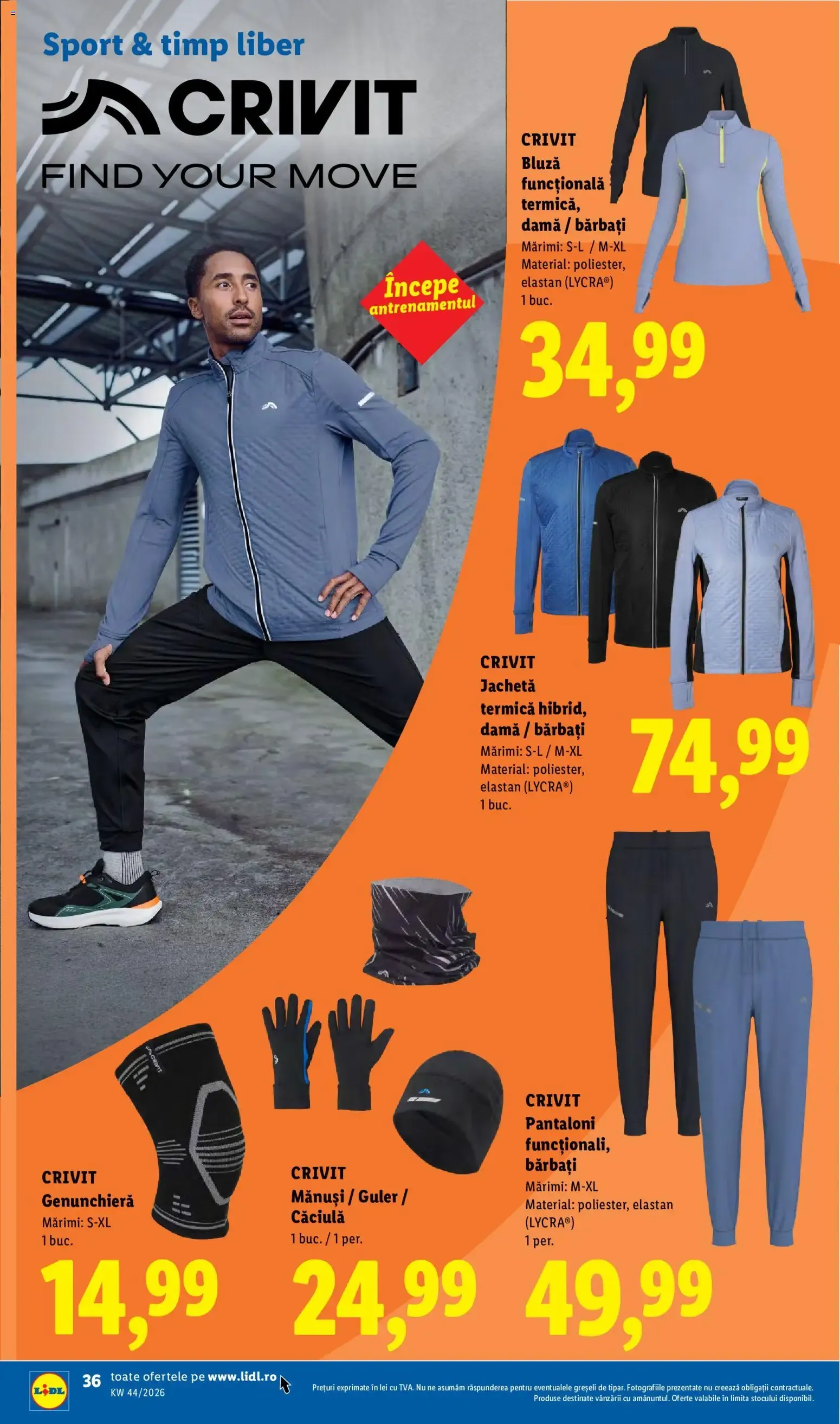 Catalog Catalog LIDL 26.10.2026 - Oferta și Revista online de la 26 octombrie până la 1 noiembrie 2026 - Revista Pagina 36