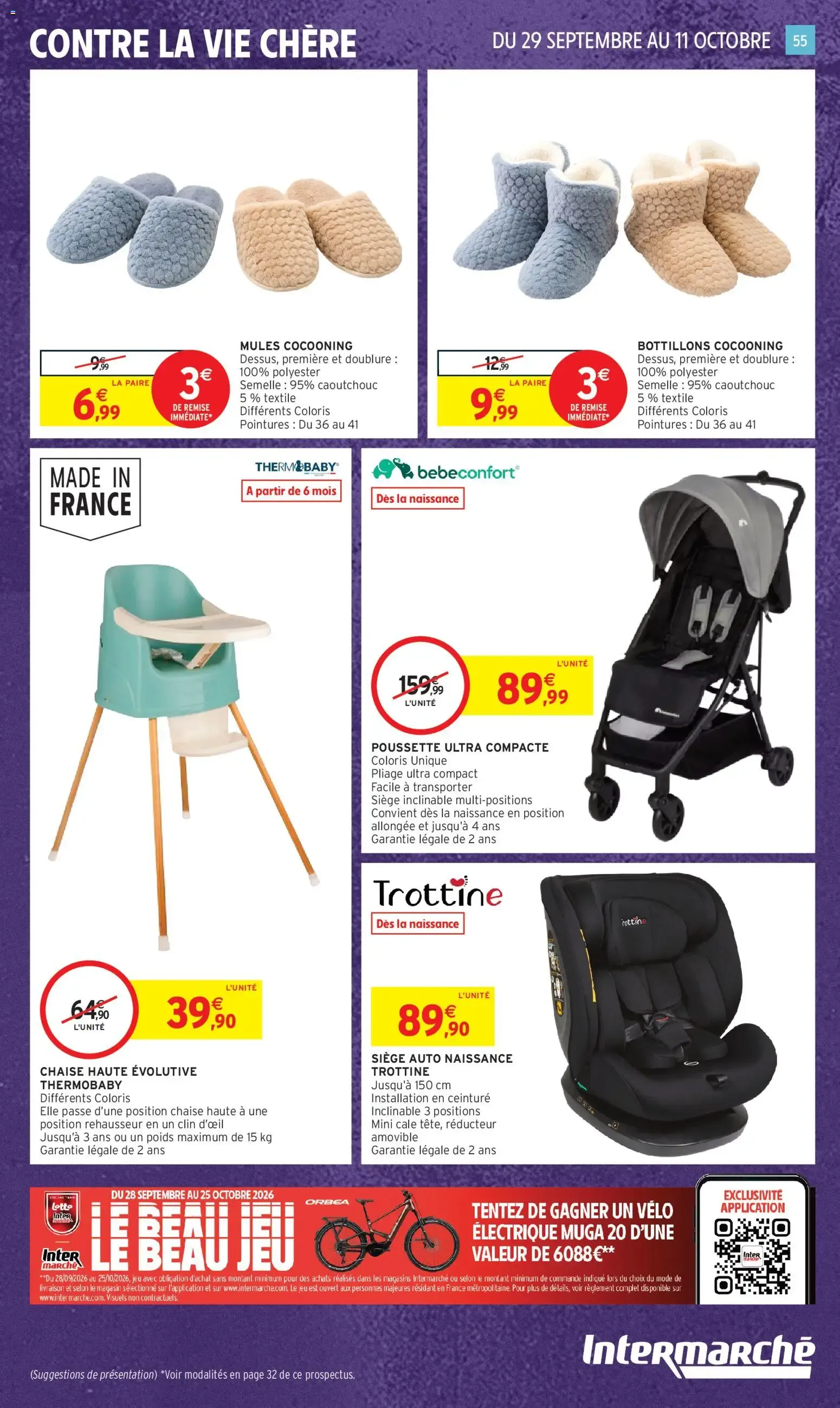 Intermarché - Anniversaire: 100% remboursés en bons d'achat du 29 septembre au 11 octobre 2026 - Catalogue page 47
