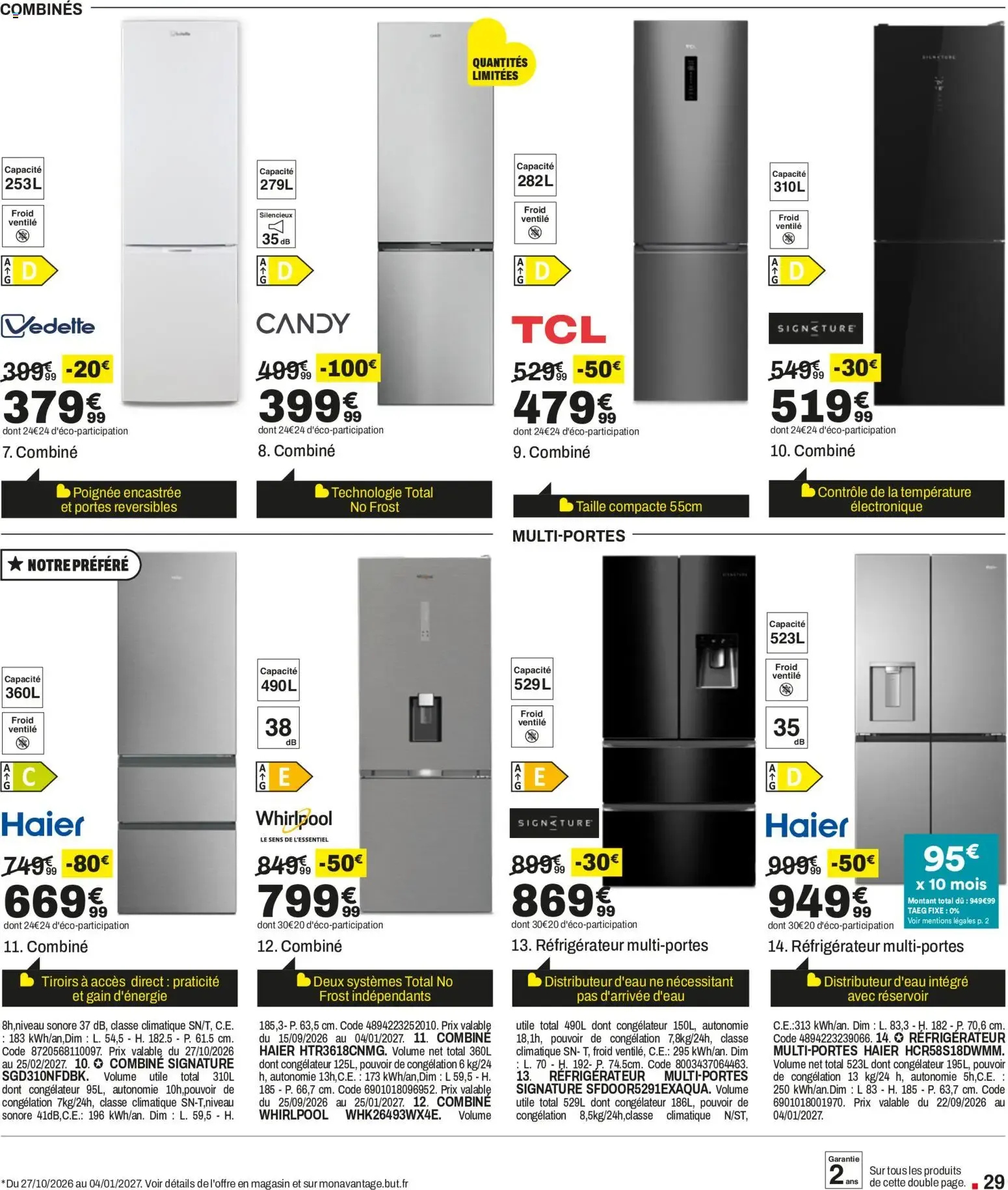 BUT Black November du 27 octobre au 4 janvier 2027 - Catalogue page 29