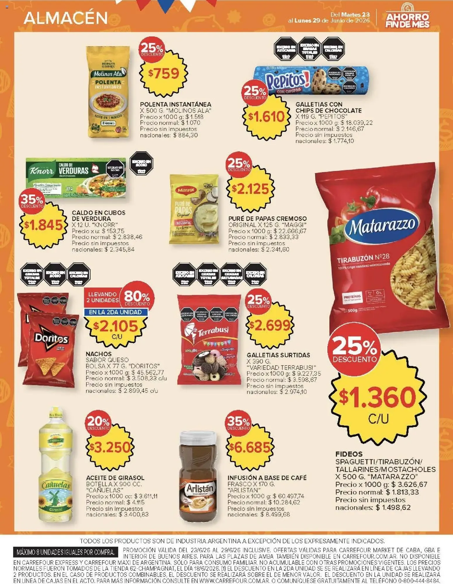 Ofertas de Ahorro Fin de Mes - Descuentos en la unidad y mucho más 23 de junio al 29 de junio 2026 - Página 8 del catálogo