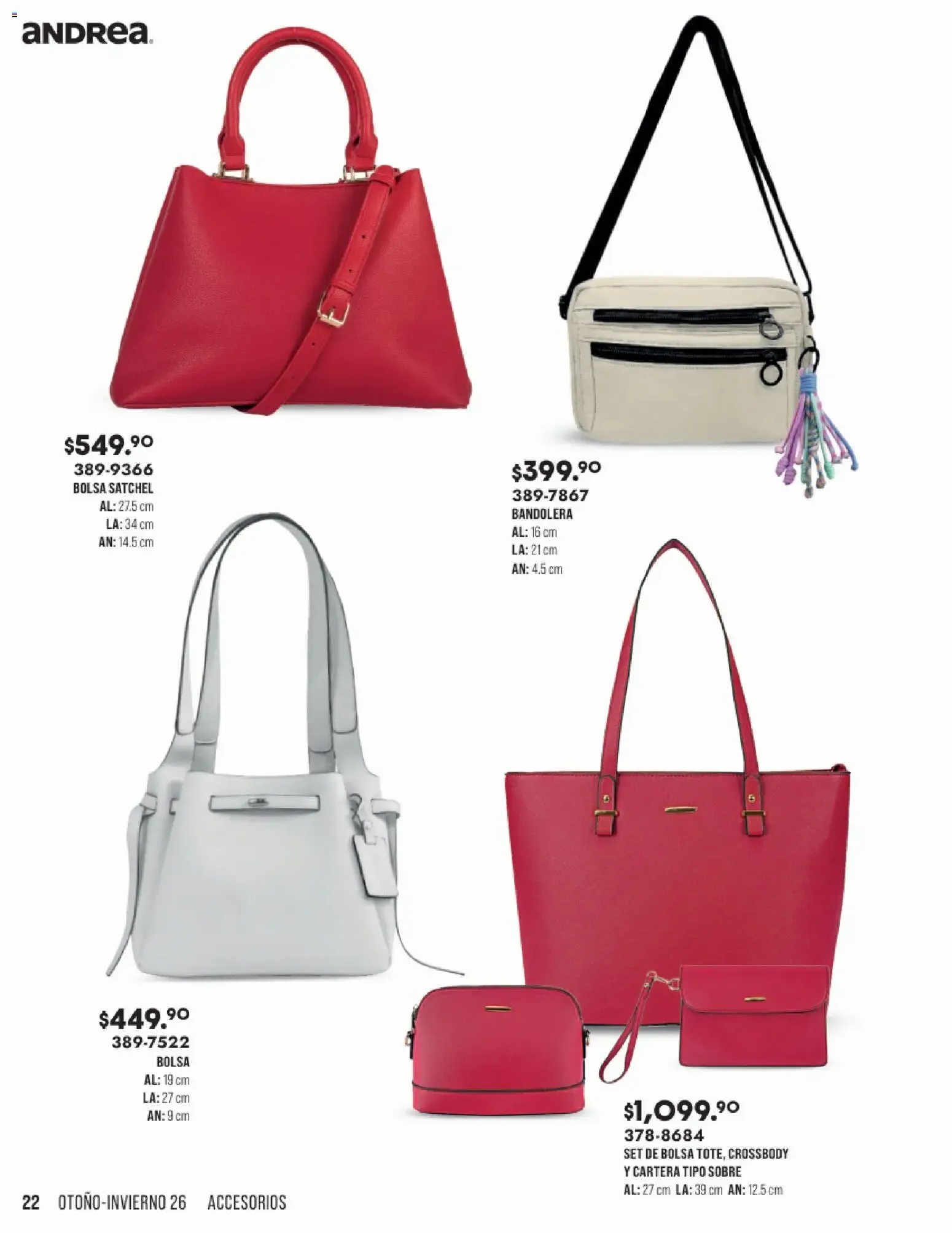 Catálogo de Andrea Accesorios 23 de agosto al 23 de enero 2027 - Pagina 22