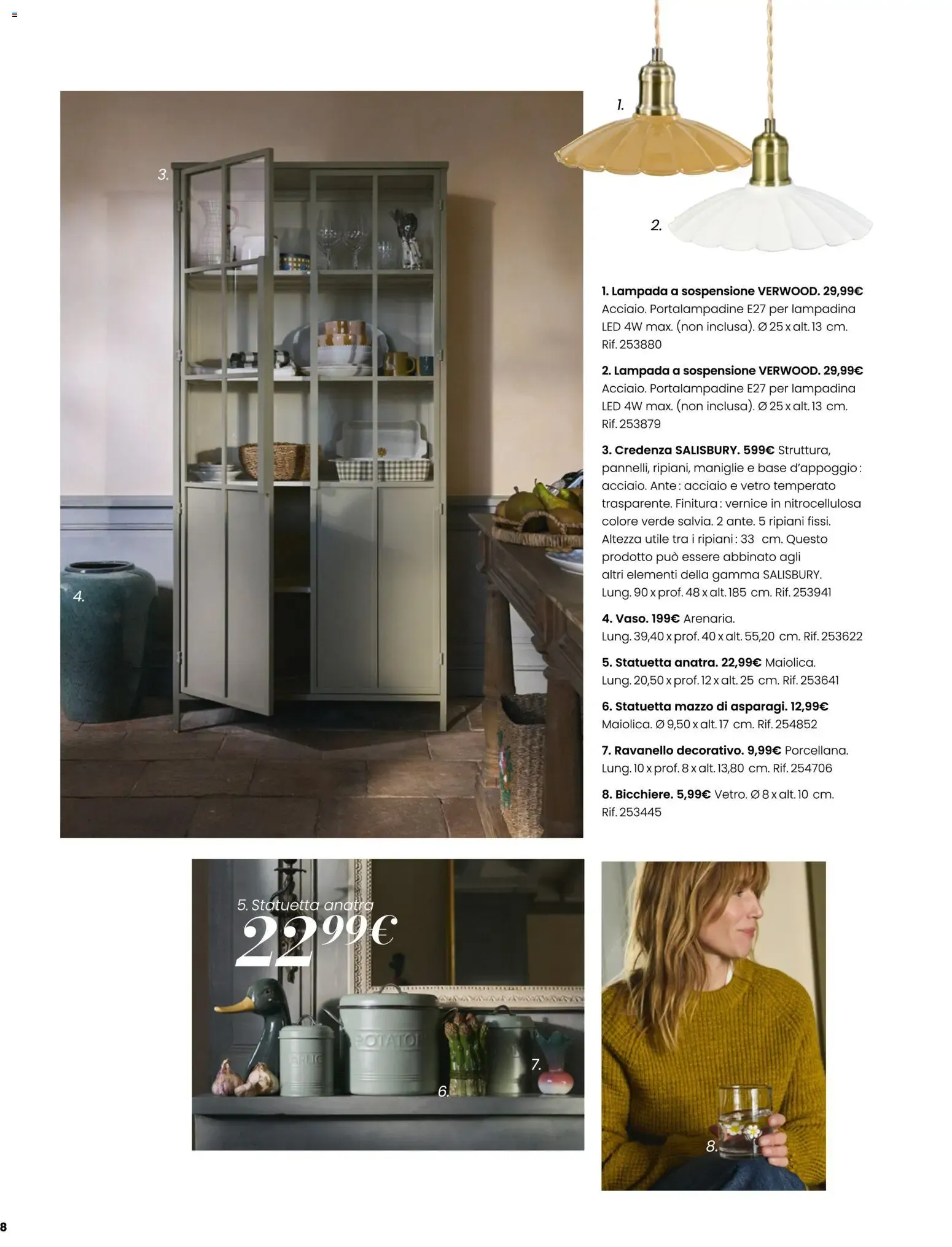 MAISONS DU MONDE PERCORSI INTERIORI COLLEZIONE AUTUNNO-INVERNO 2026 da 23 settembre a 20 marzo di 2027 - Pagina del volantino 8