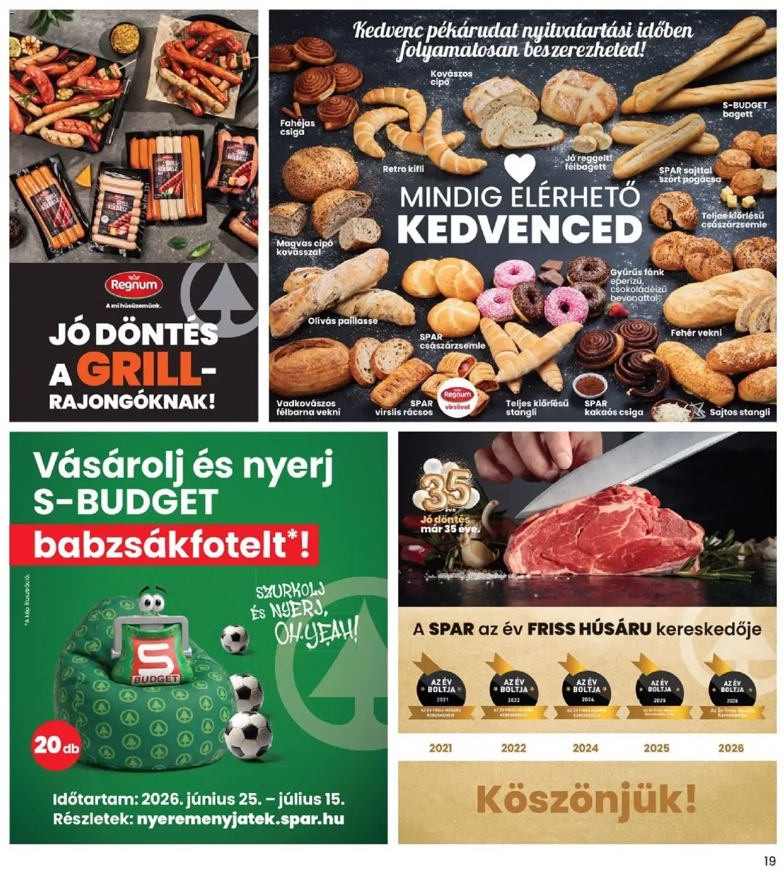 Katalógus Interspar akciós újság - 2026.06.25. -tól/töl > akció, lapozható szórólap 🛍️ június 25.-tól július 1.-ig 2026. - Oldal 19