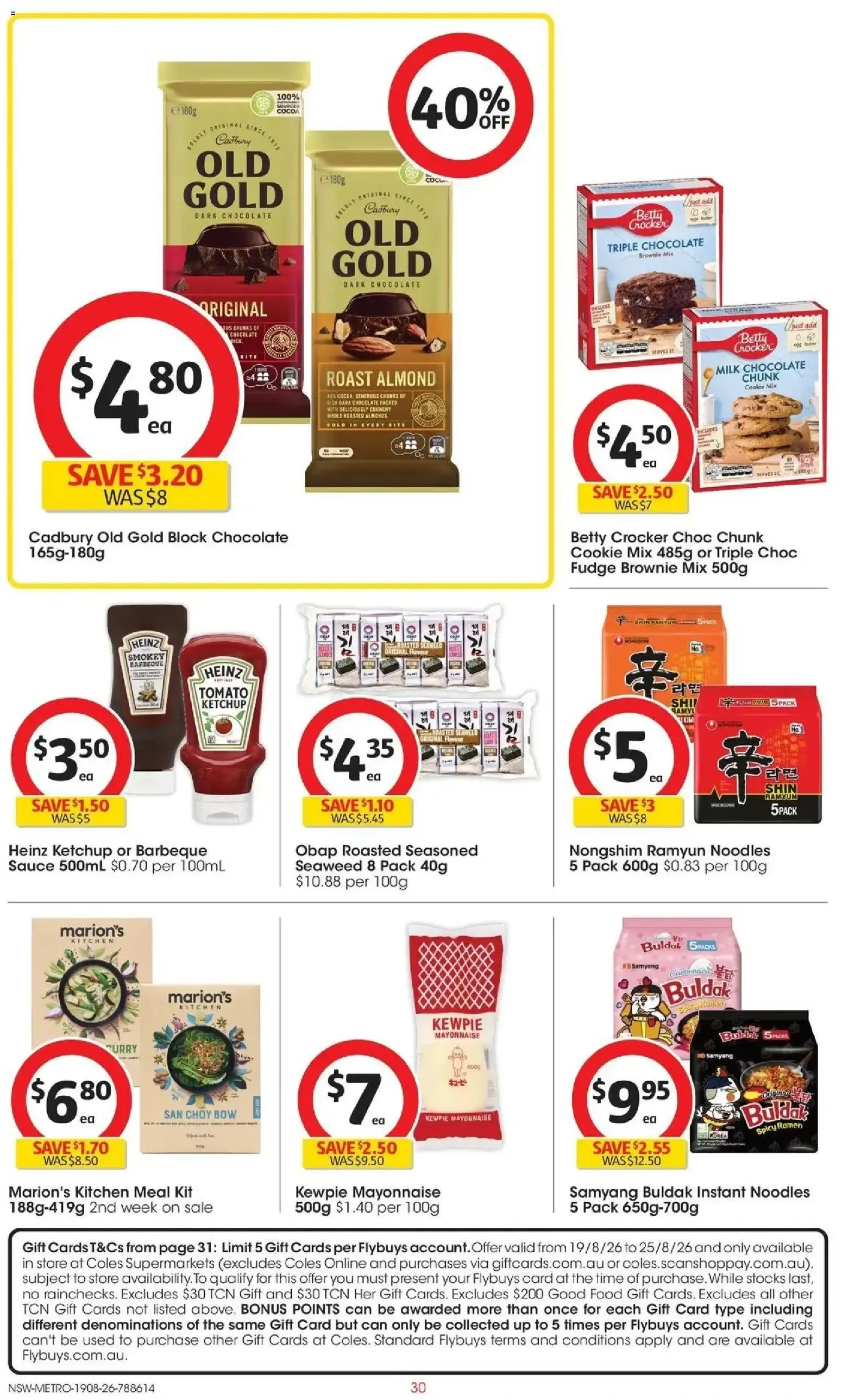 Coles catalogue valid from 19/08/2026 > Online Australia - Catalogue valid from 19 August to 25 August 2026 - page 30