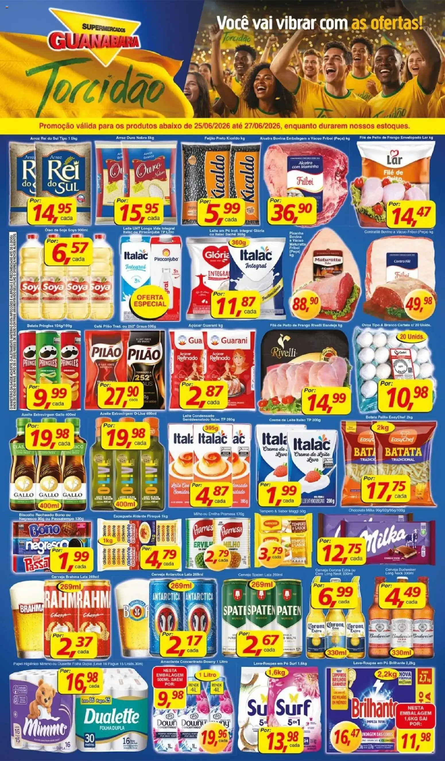 Encarte de Semana Guanababy - Supermercados Guanabara 25 de junho até 27 de junho 2026 - Pagina 16