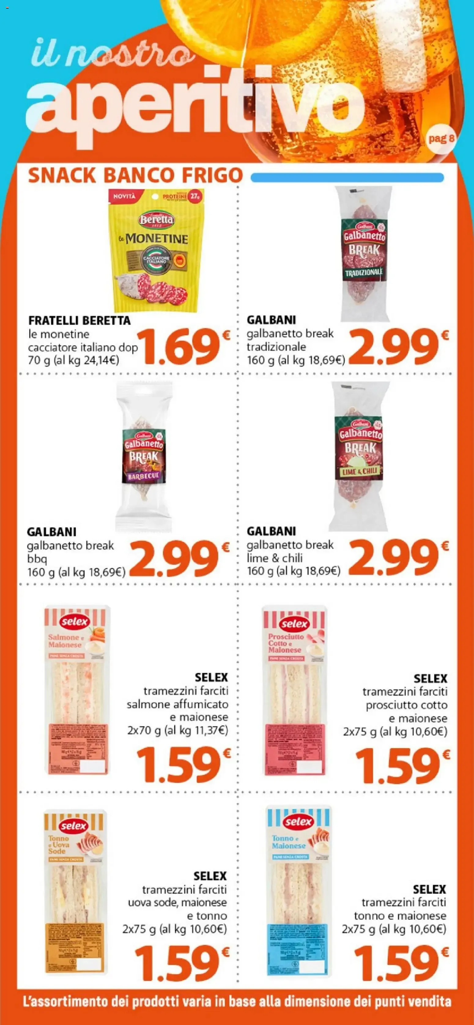 Nuovo DOK volantino Aperitivo dal 08/08/2026 > offerte anteprima 🛍️ da 8 agosto a 23 agosto di 2026 - Pagina del volantino 8