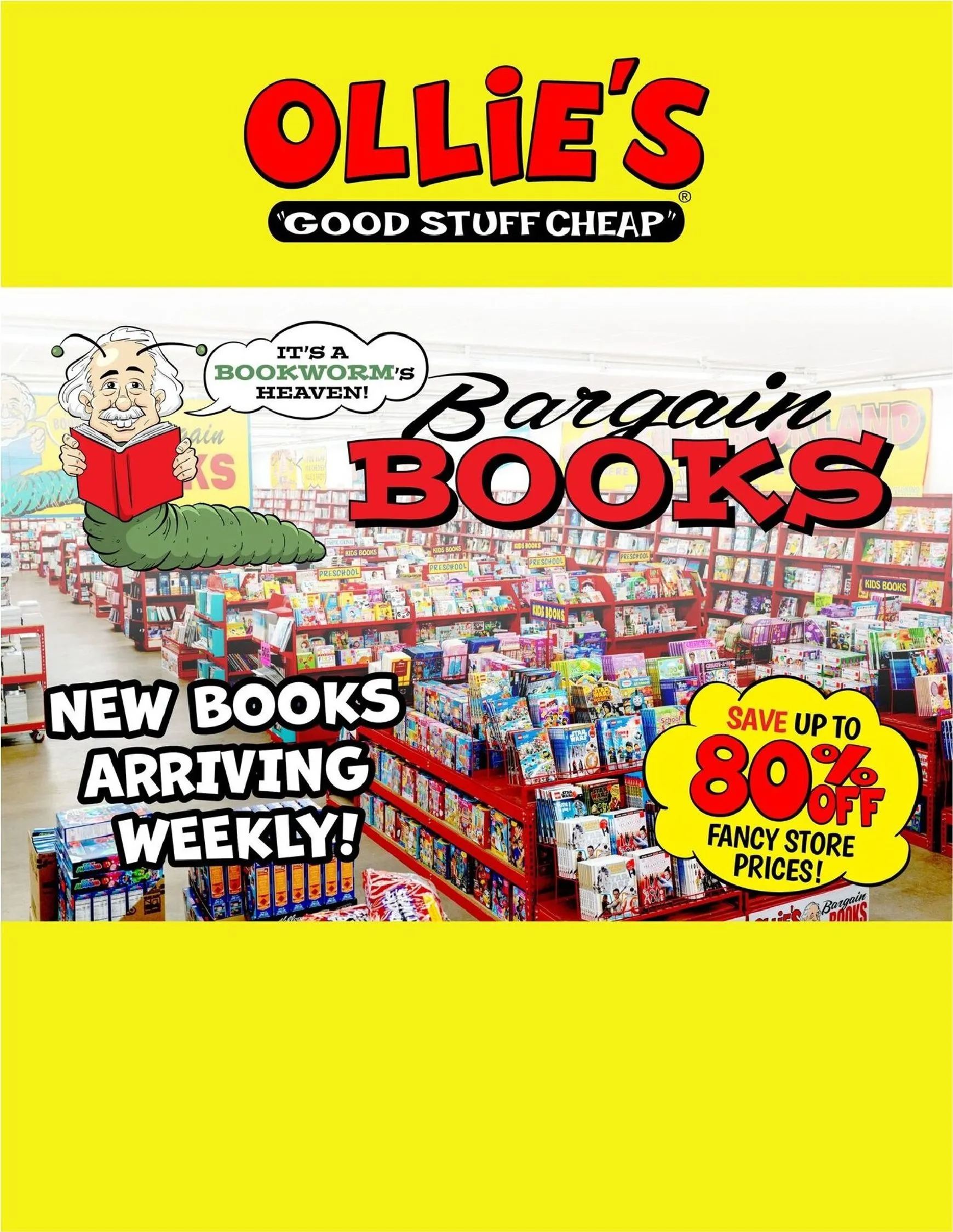 Weekly ad Current Ollie's - Books leaflet valid from Friday 07/17/2026 to Thursday 07/23/2026 from July 17 to July 23 2026 - Page 1