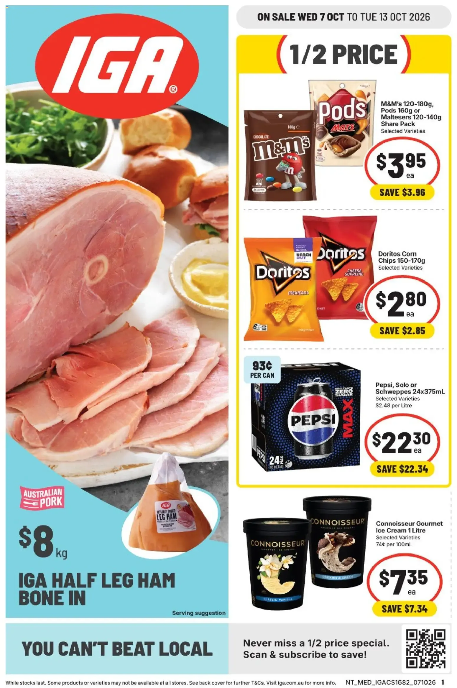 IGA catalogue valid from 07/10/2026 > Online Australia - Catalogue valid from 7 October to 13 October 2026 - page 1