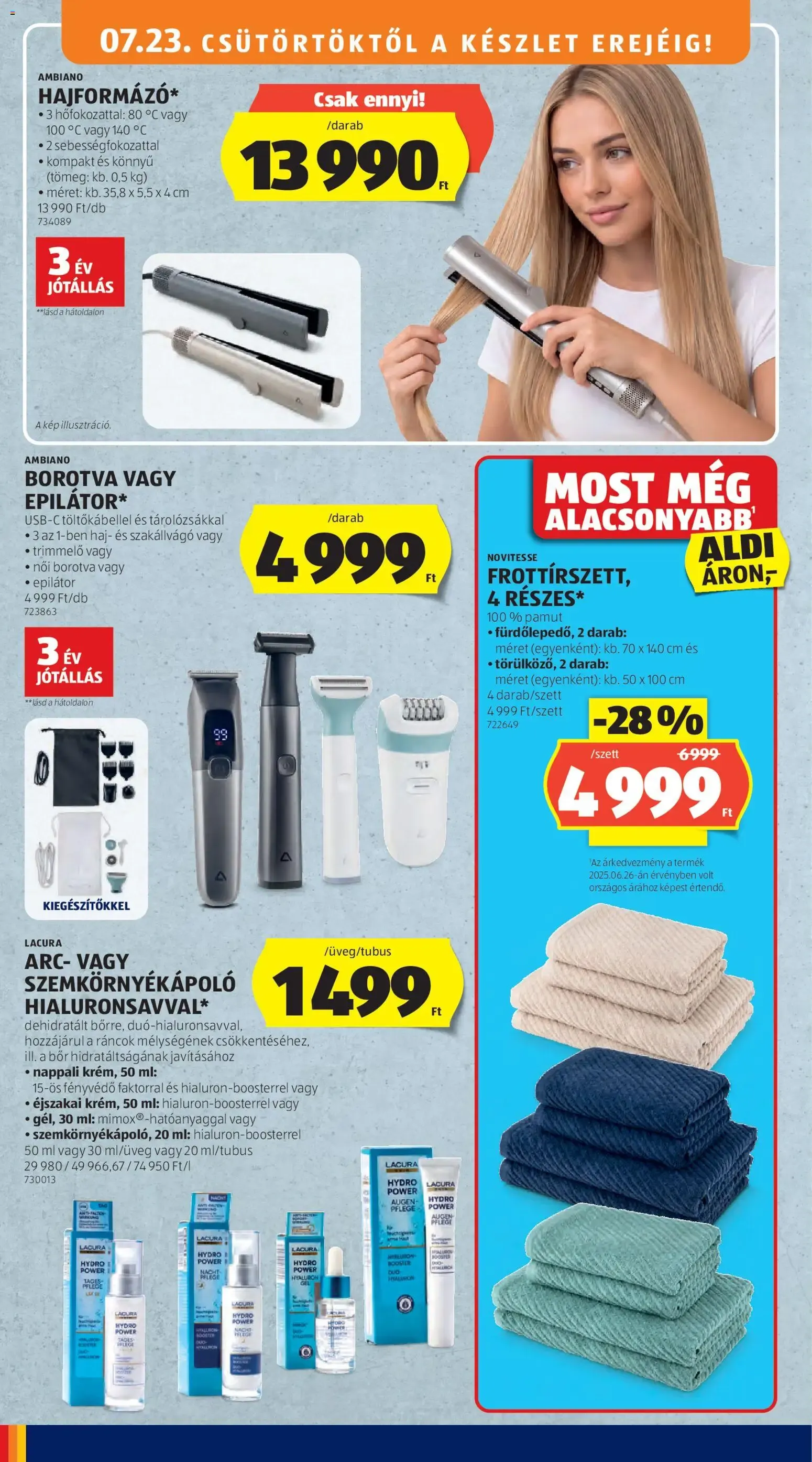Katalógus Aldi: A Középső Sor Termékei július 23.-tól július 29.-ig 2026. - Oldal 8