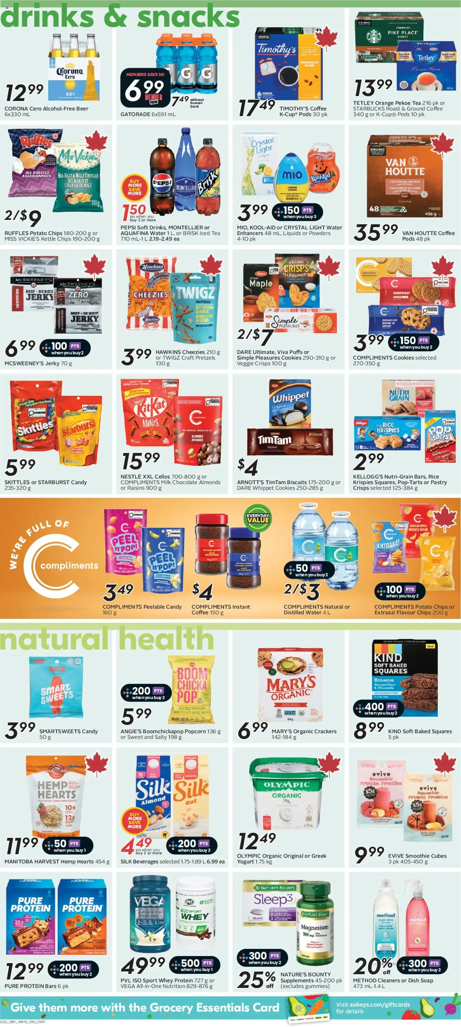 Sobeys weekly flyer / circulaire from August 6 to August 12 2026 - flyer page 10