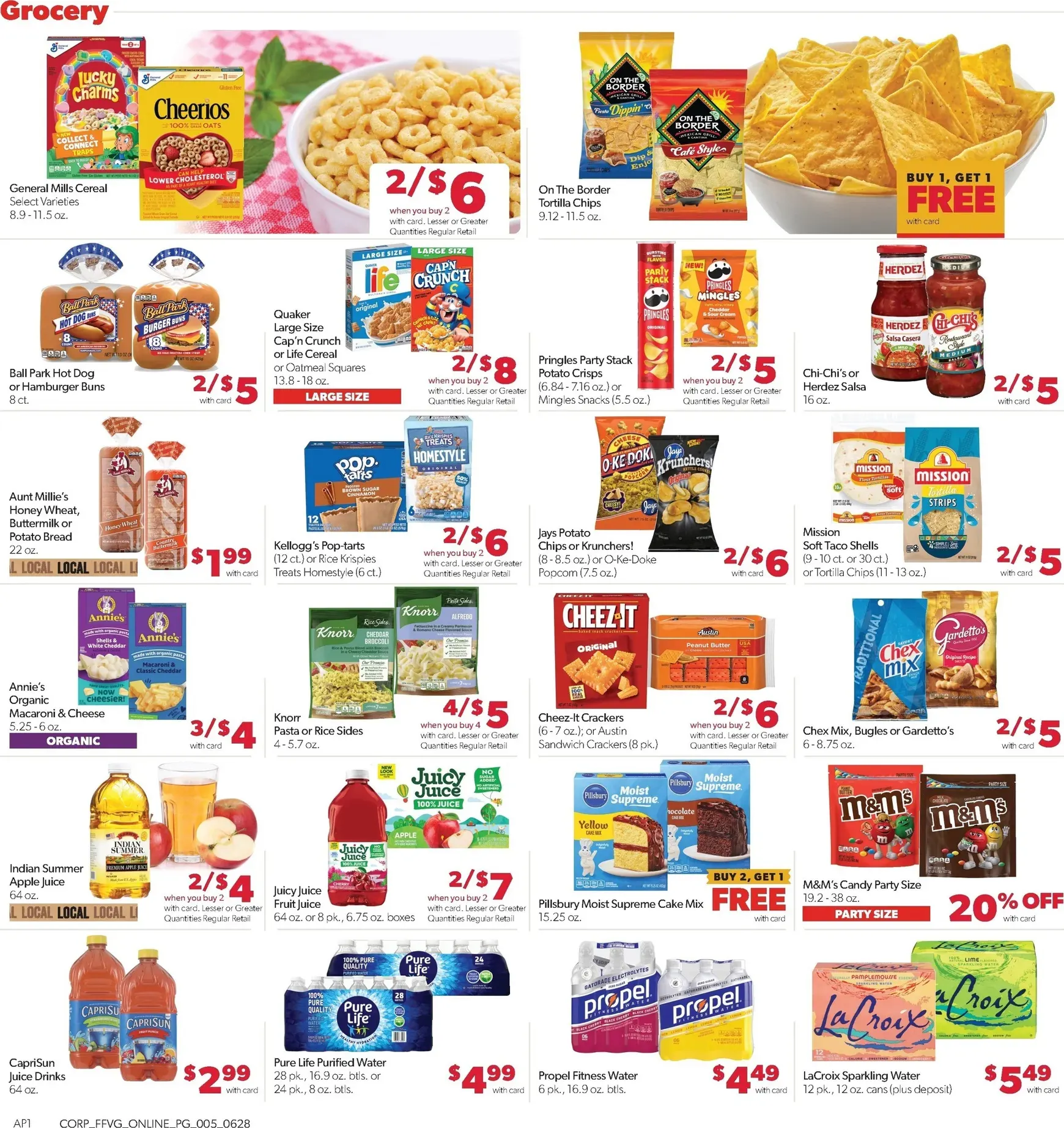 Weekly ad Current Family Fare leaflet valid from Sunday 06/28/2026 to Saturday 07/04/2026 from June 28 to July 4 2026 - Page 10