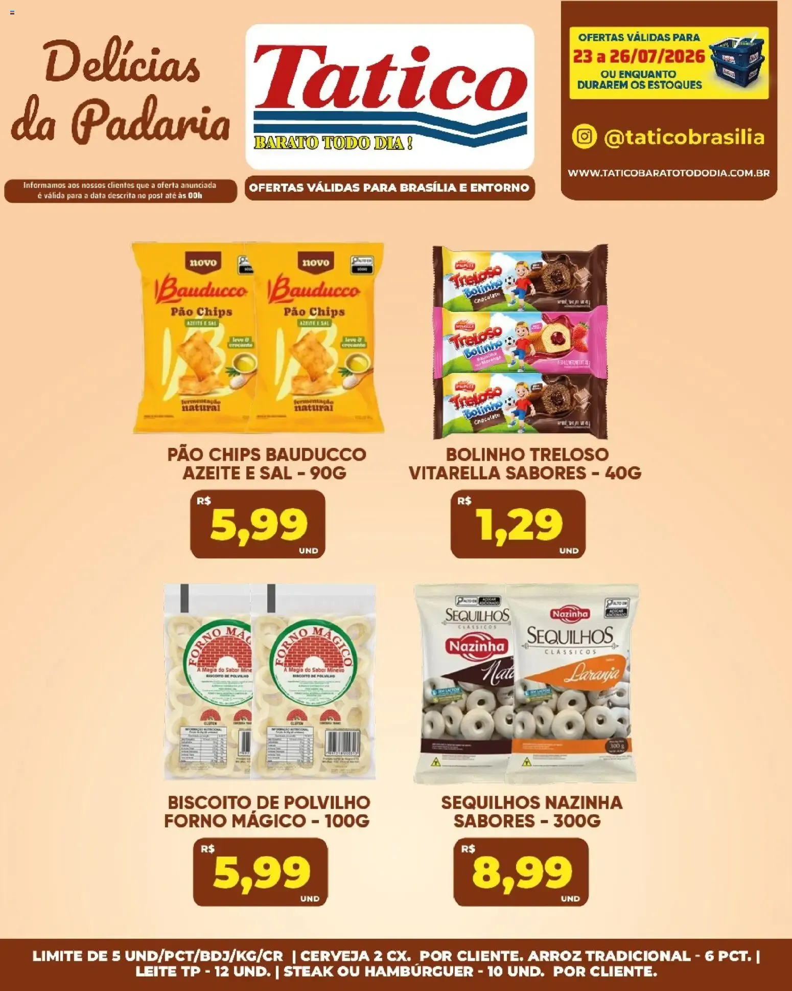 Encarte de Tatico ofertas do Dia de 27/07/2026 | Promoções Online 27 de julho até 27 de julho 2026 - Pagina 43
