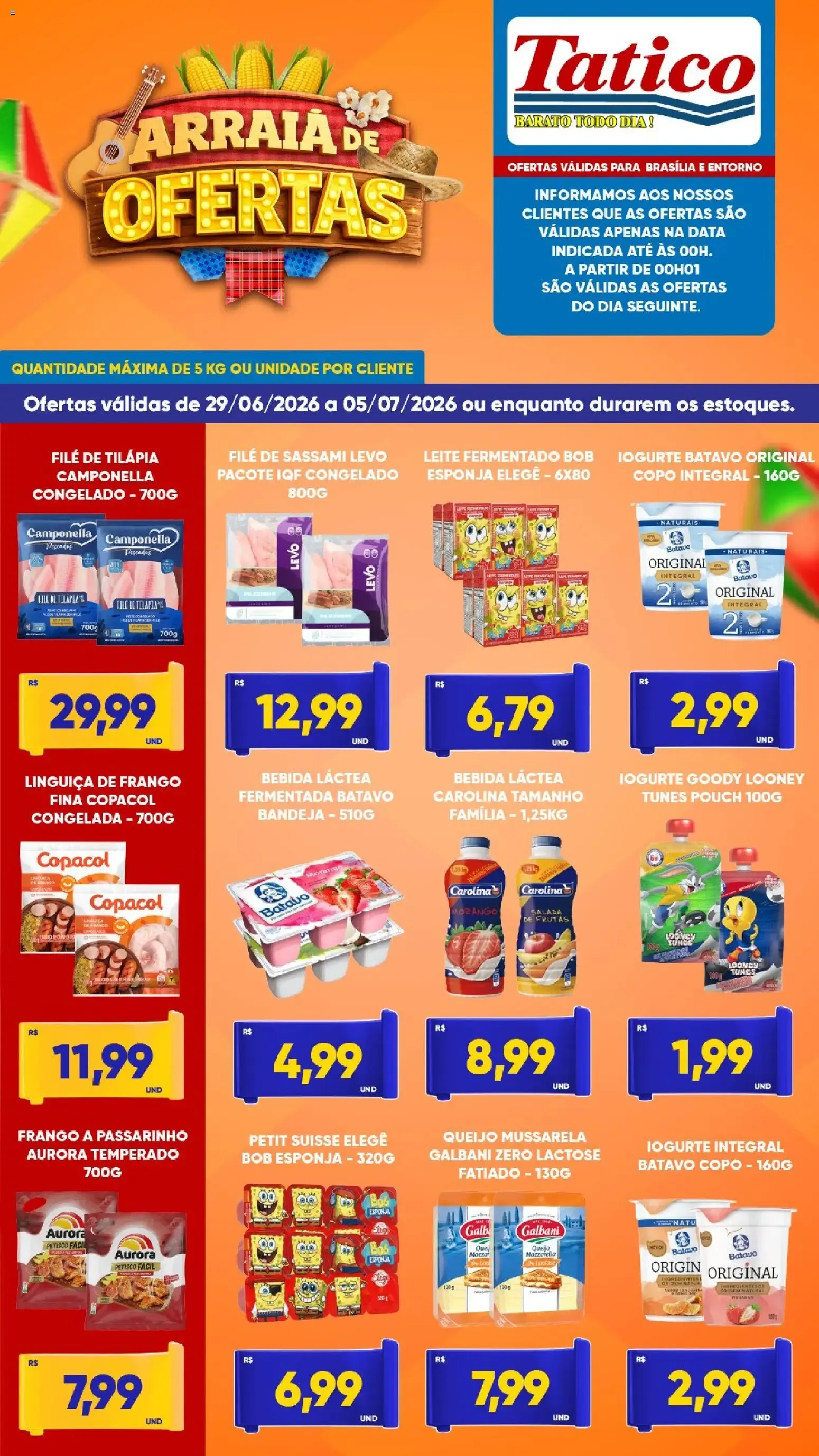Tatico - Ofertas da semana de 29/06/2026 | Promoções Online