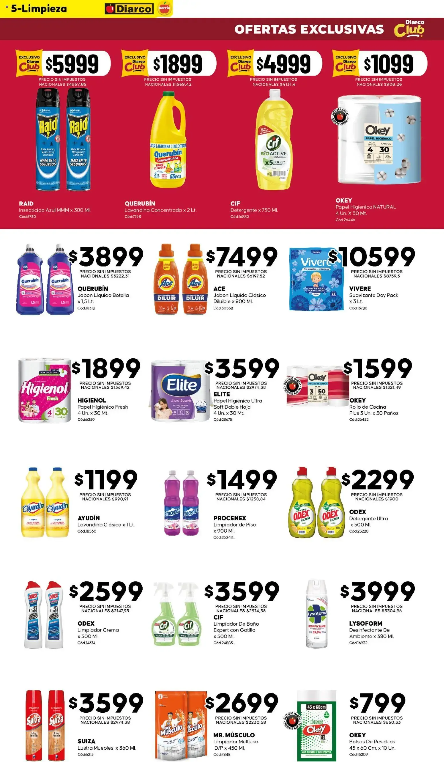 Ofertas de Diarco - Ofertas Diarco Barrio del 10/08/2026 - 14/08/2026 10 de agosto al 14 de agosto 2026 - Página 5 del catálogo