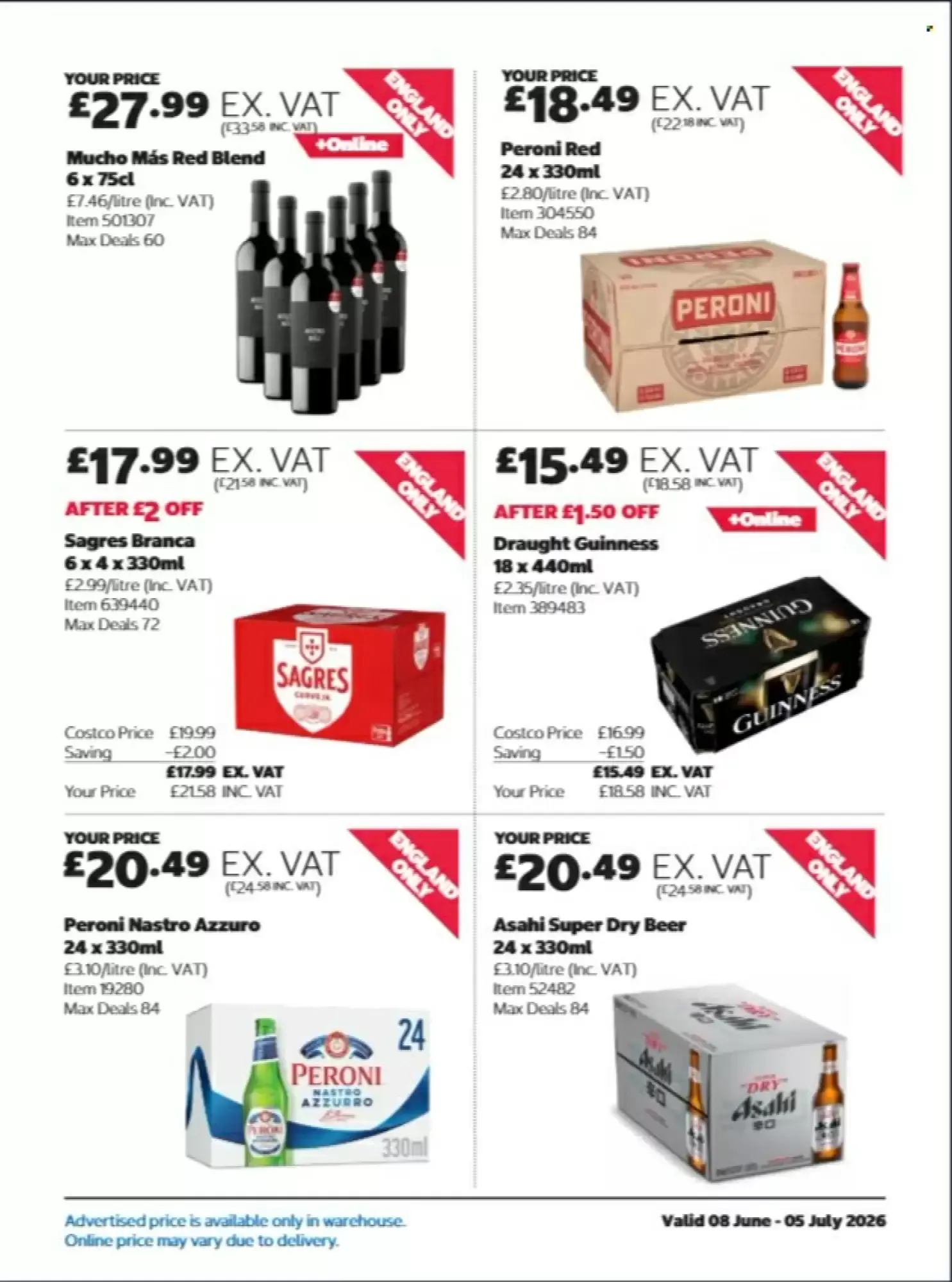 Costco leaflet from 8 June to 5 July 2026 - Catalogue Page 23