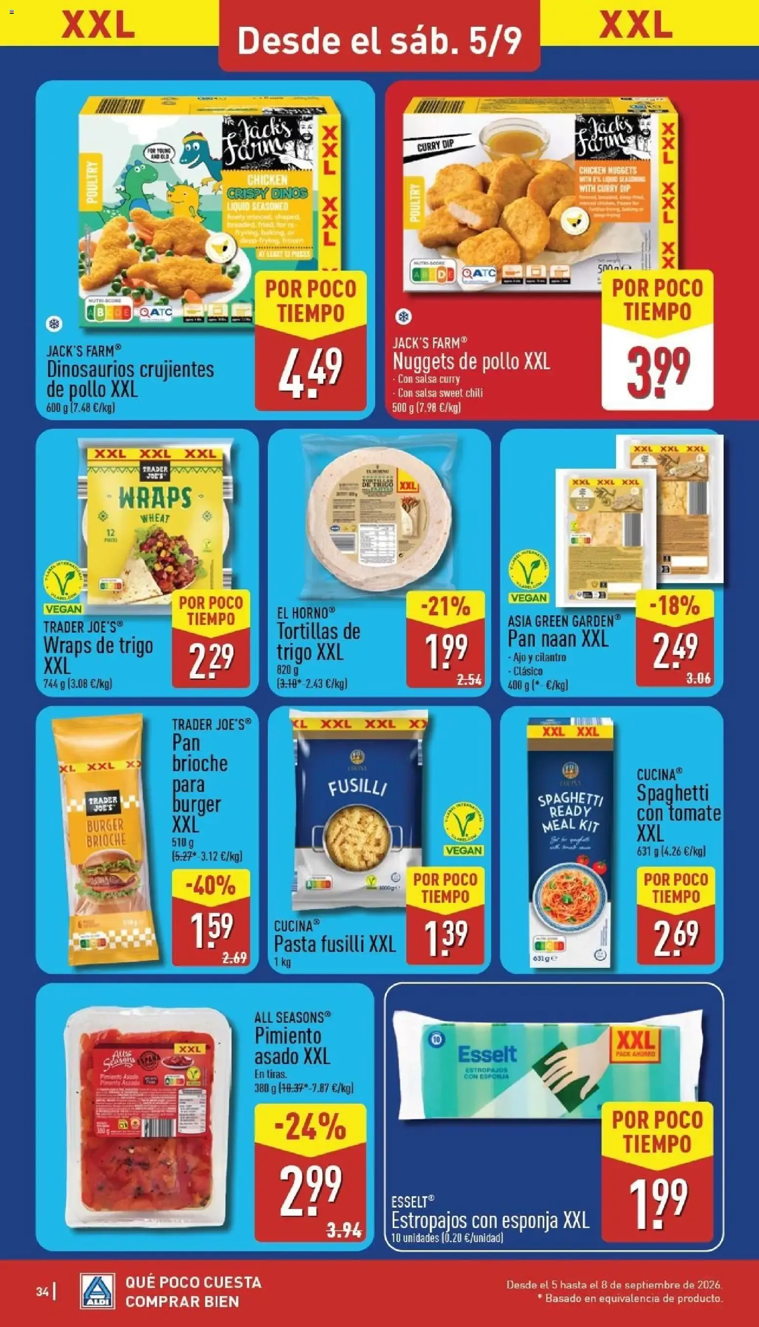 Catálogo de Aldi folleto | Catálogo 31 de agosto al 6 de septiembre 2026 - Página 33