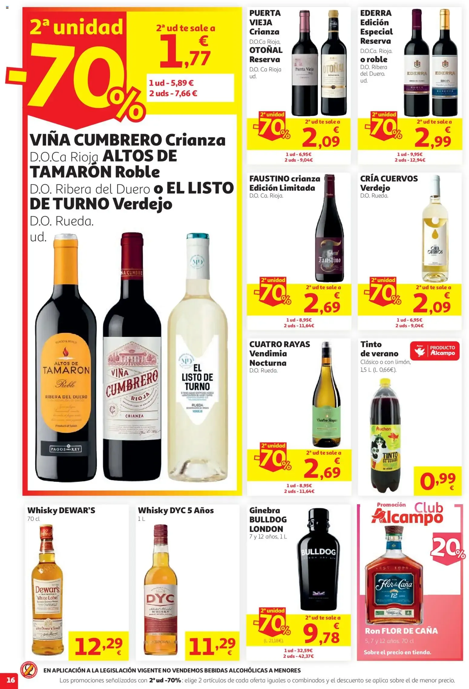 Catálogo de Alcampo folleto 27/08/2026 - 09/09/2026 27 de agosto al 9 de septiembre 2026 - Página 16