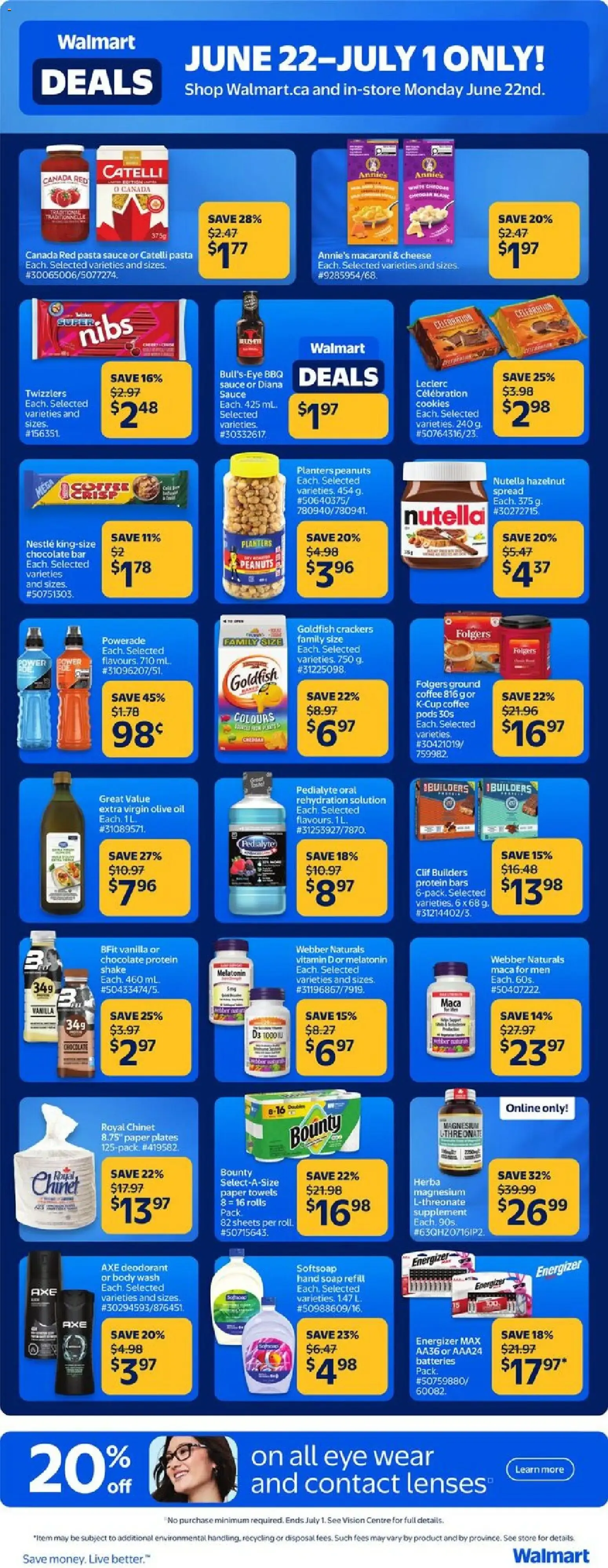 Walmart Deals from Jun 22, 2026 > weekly specials & deals from June 22 to June 24 2026 - flyer page 3