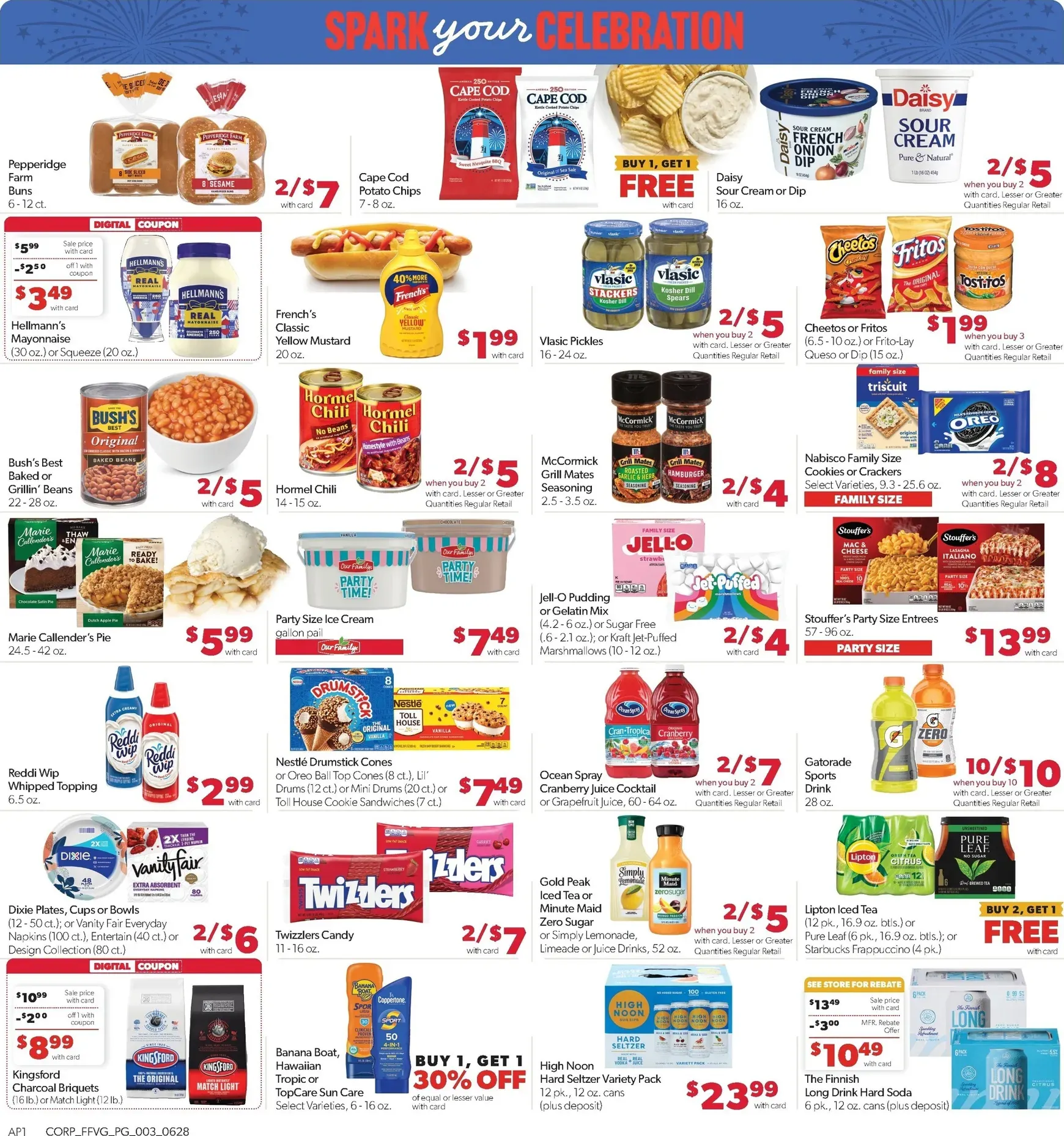 Weekly ad Current Family Fare leaflet valid from Sunday 06/28/2026 to Saturday 07/04/2026 from June 28 to July 4 2026 - Page 3