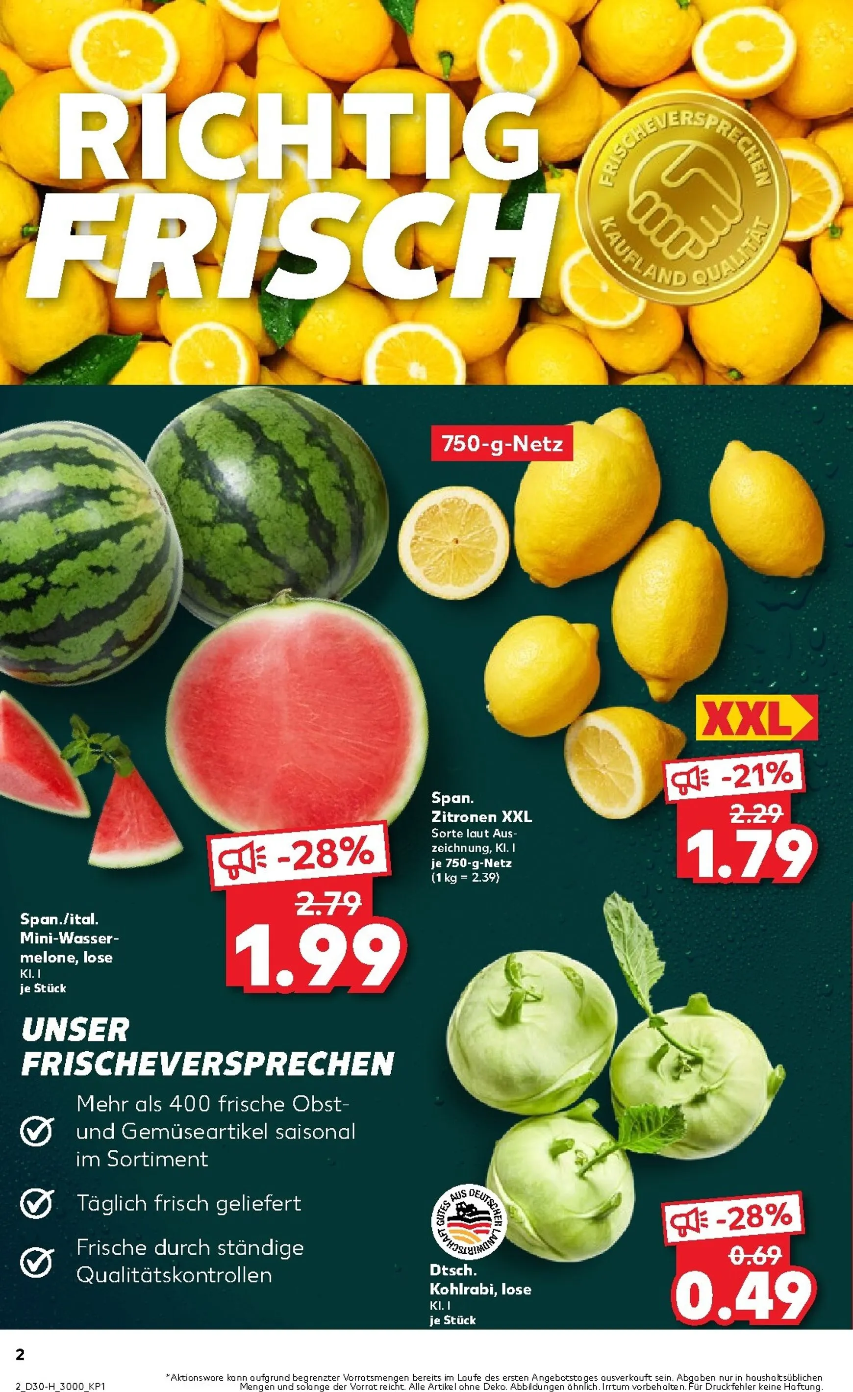 Kaufland Prospekt nächste Woche – von Donnerstag 23.07.2026 bis Mittwoch 29.07.2026 von 23. Juli bis 29. Juli 2026 - Prospekt seite 2