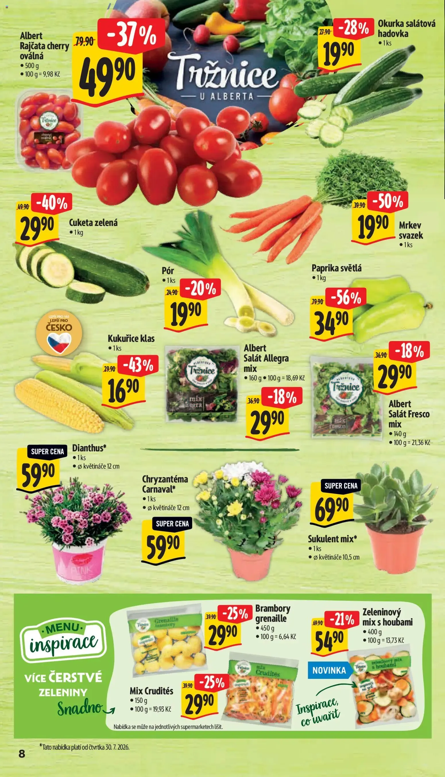 Albert leták - Supermarket od 29.07.2026 - Akční leták - 29. července 4. srpna 2026 - Page 16