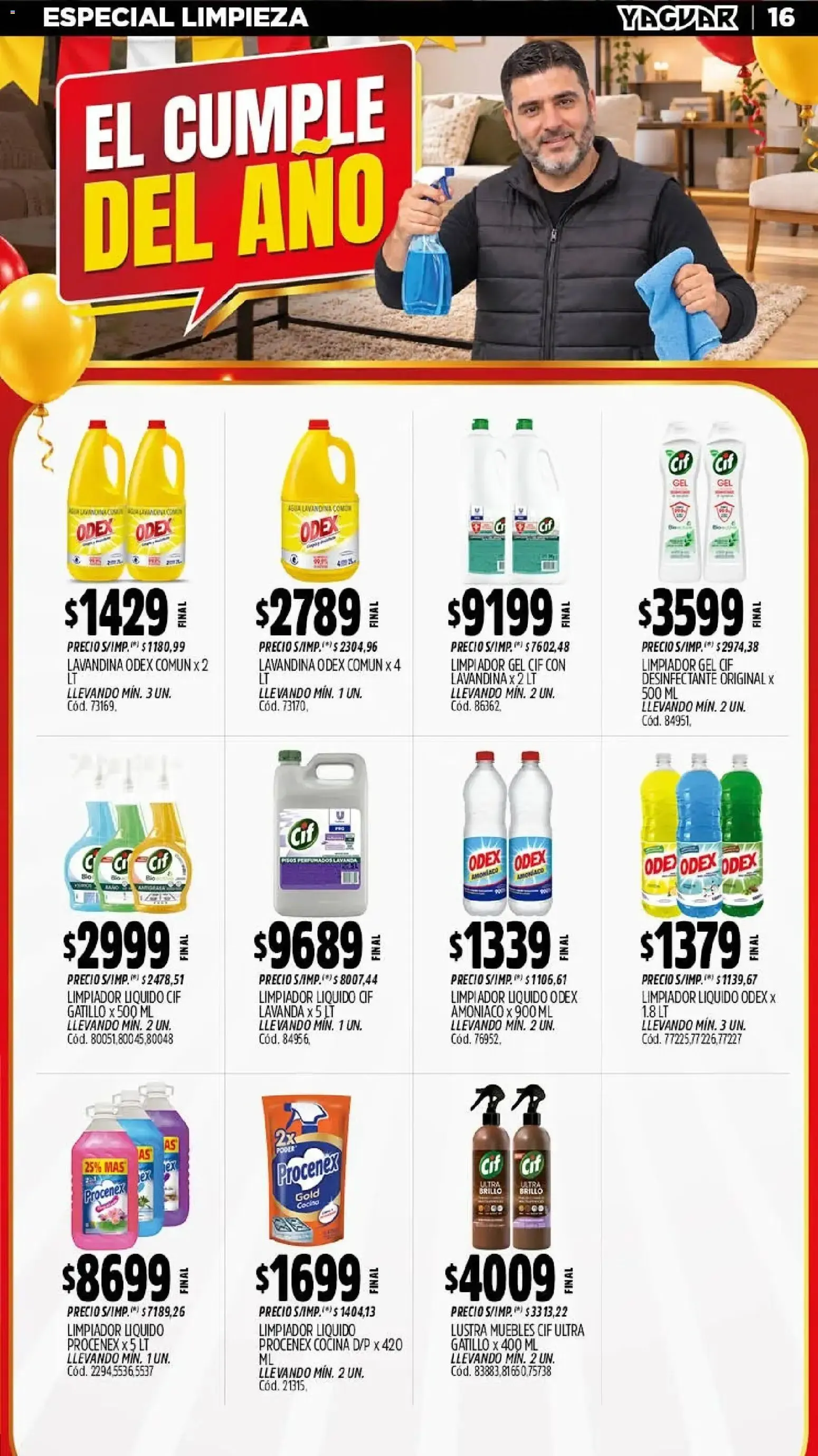 Ofertas de Mayorista Yaguar - El Cumple del Año 38 - Ofertas para Chaco 5 de octubre al 10 de octubre 2026 - Página 13 del catálogo