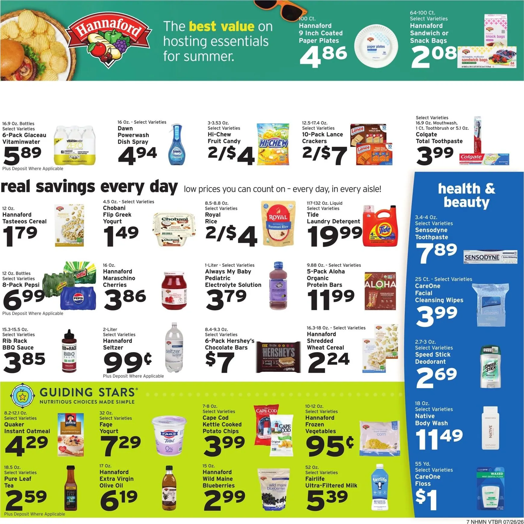 Weekly ad Hannaford: Celebrate Savings, All Week Long from July 26 to August 1 2026 - Page 7