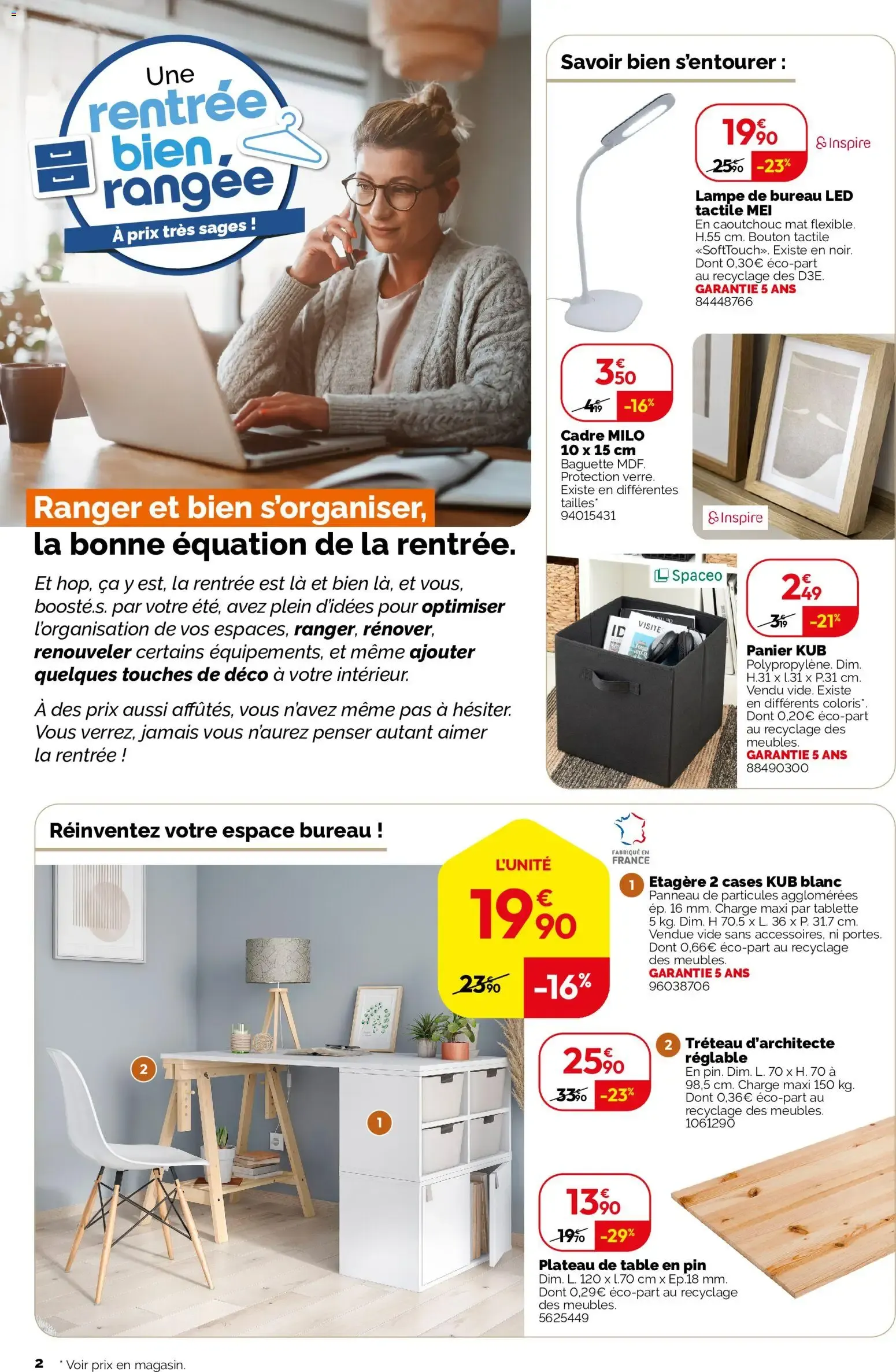 Weldom catalogue à partir du 19/08/2026 - promo en ligne du 19 août au 15 septembre 2026 - Catalogue page 2
