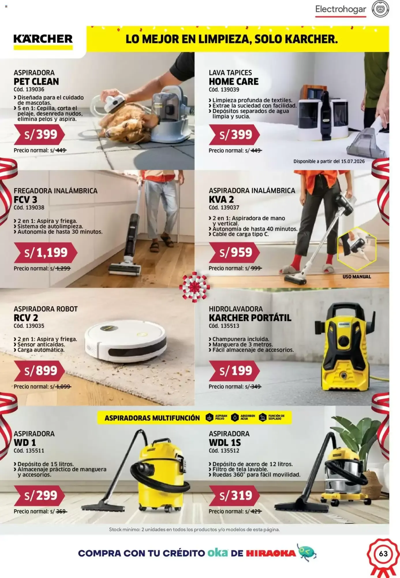 Catalogo de Catálogo Hiraoka 11 de julio al 31 de julio 2026 - Pag 63