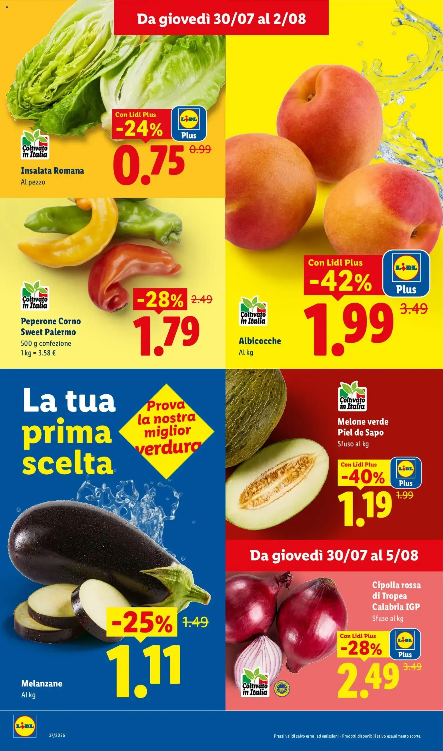 NUOVO LIDL volantino dal 30/07/2026 della prossima settimana da 30 luglio a 5 agosto di 2026 - Pagina del volantino 2