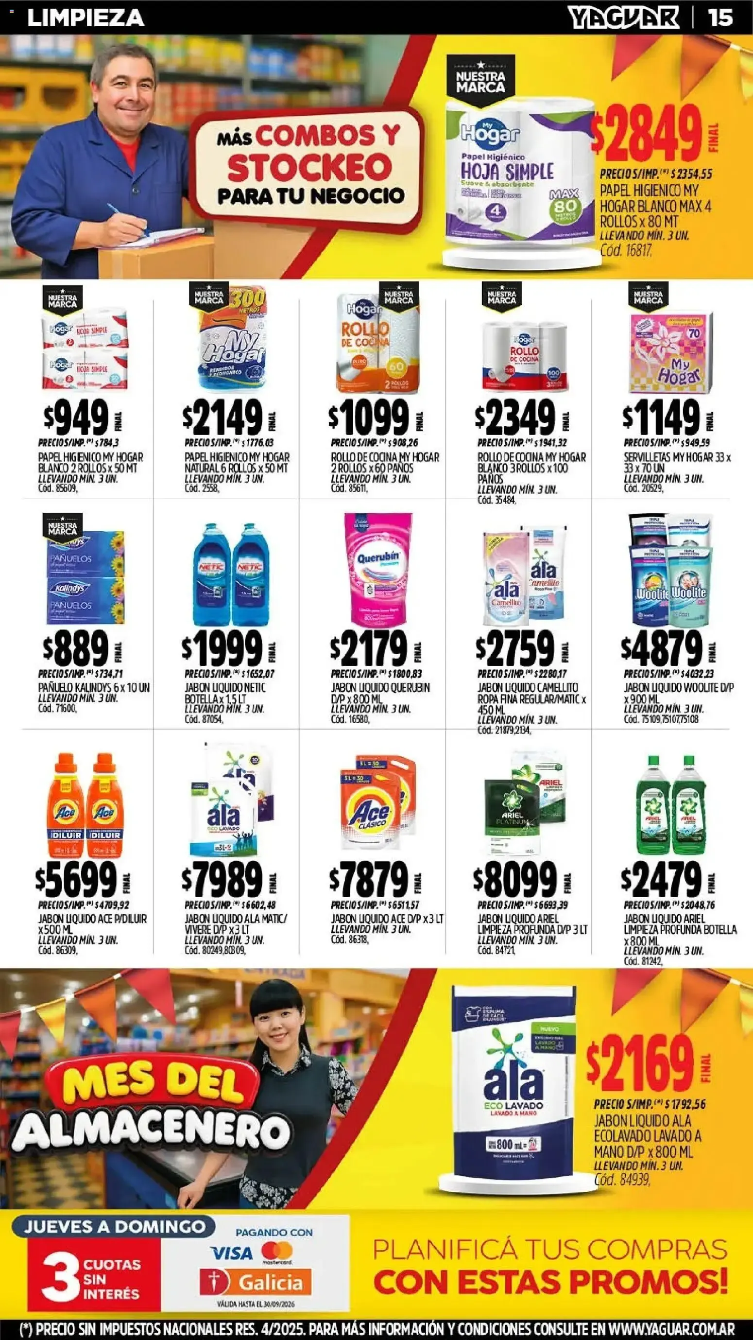 Ofertas de Yaguar - Oferta Semanal Chaco del 21/09/2026 - 26/09/2026 21 de septiembre al 26 de septiembre 2026 - Página 15 del catálogo