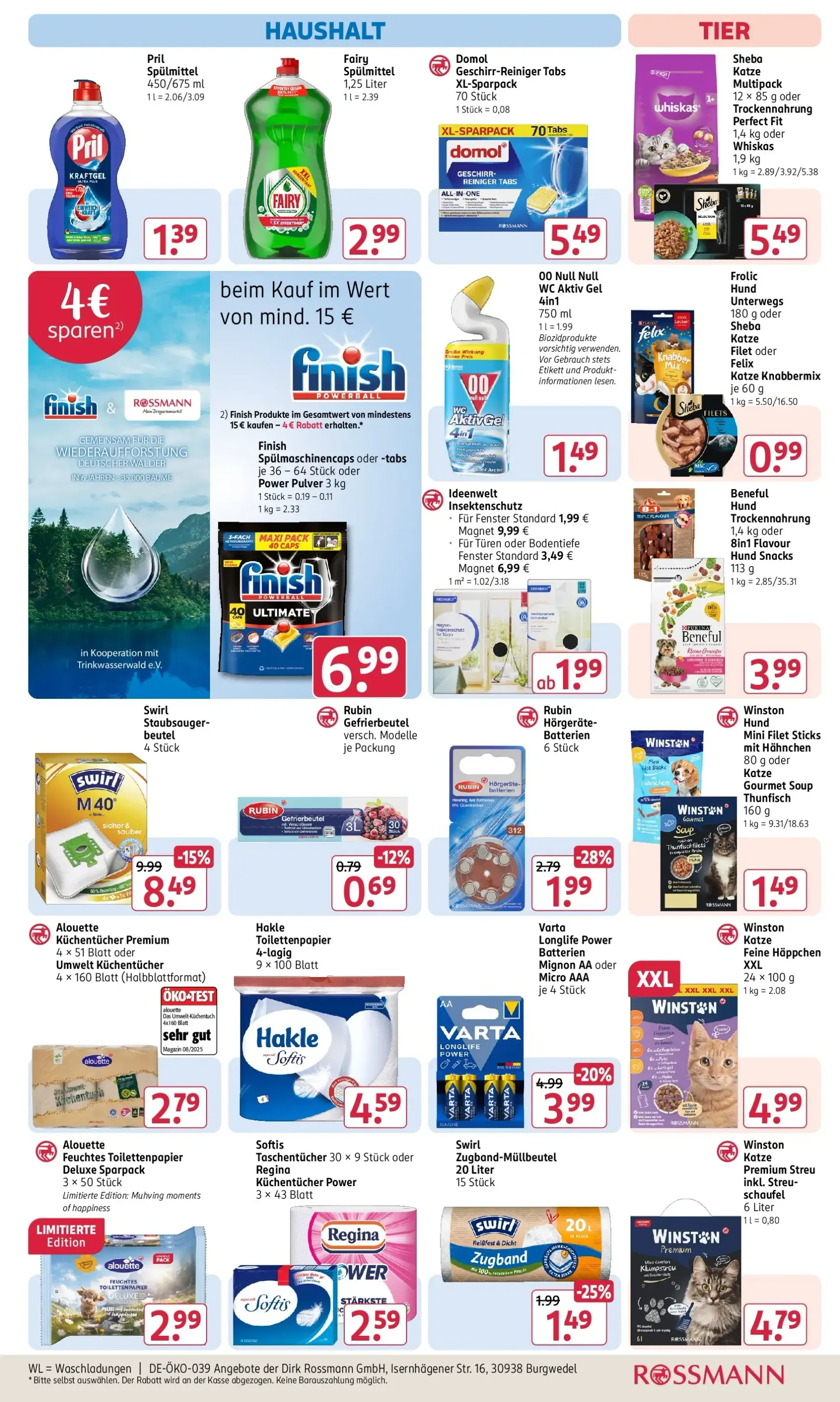 ROSSMANN Prospekt – von Montag 29.06.2026 bis Freitag 03.07.2026 von 29. Juni bis 3. Juli 2026 - Prospekt seite 17